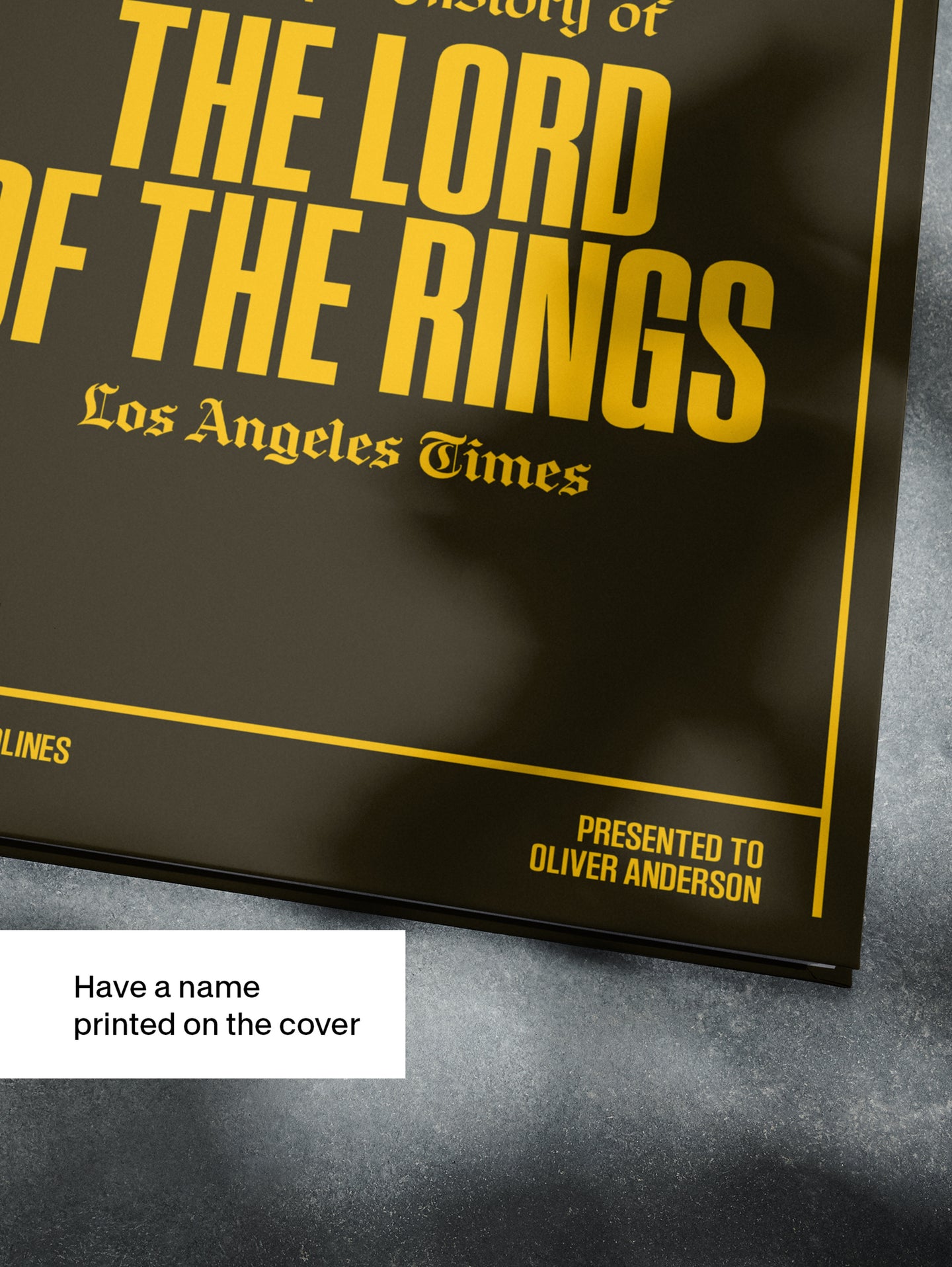 The Epic History of The Lord of the Rings Los Angeles Times Edition - Historic Newspapers