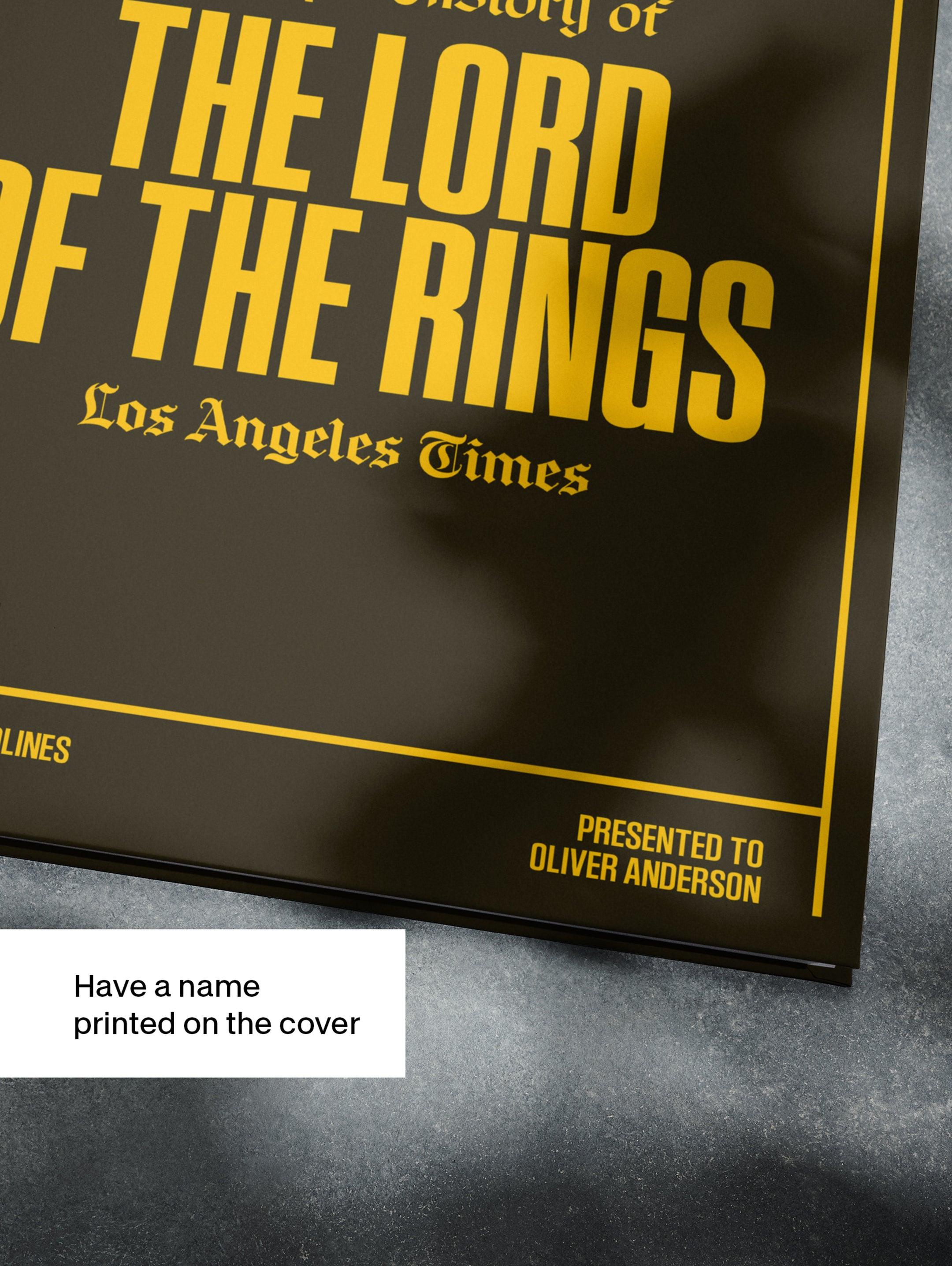 The Epic History of The Lord of the Rings Los Angeles Times Edition - Historic Newspapers
