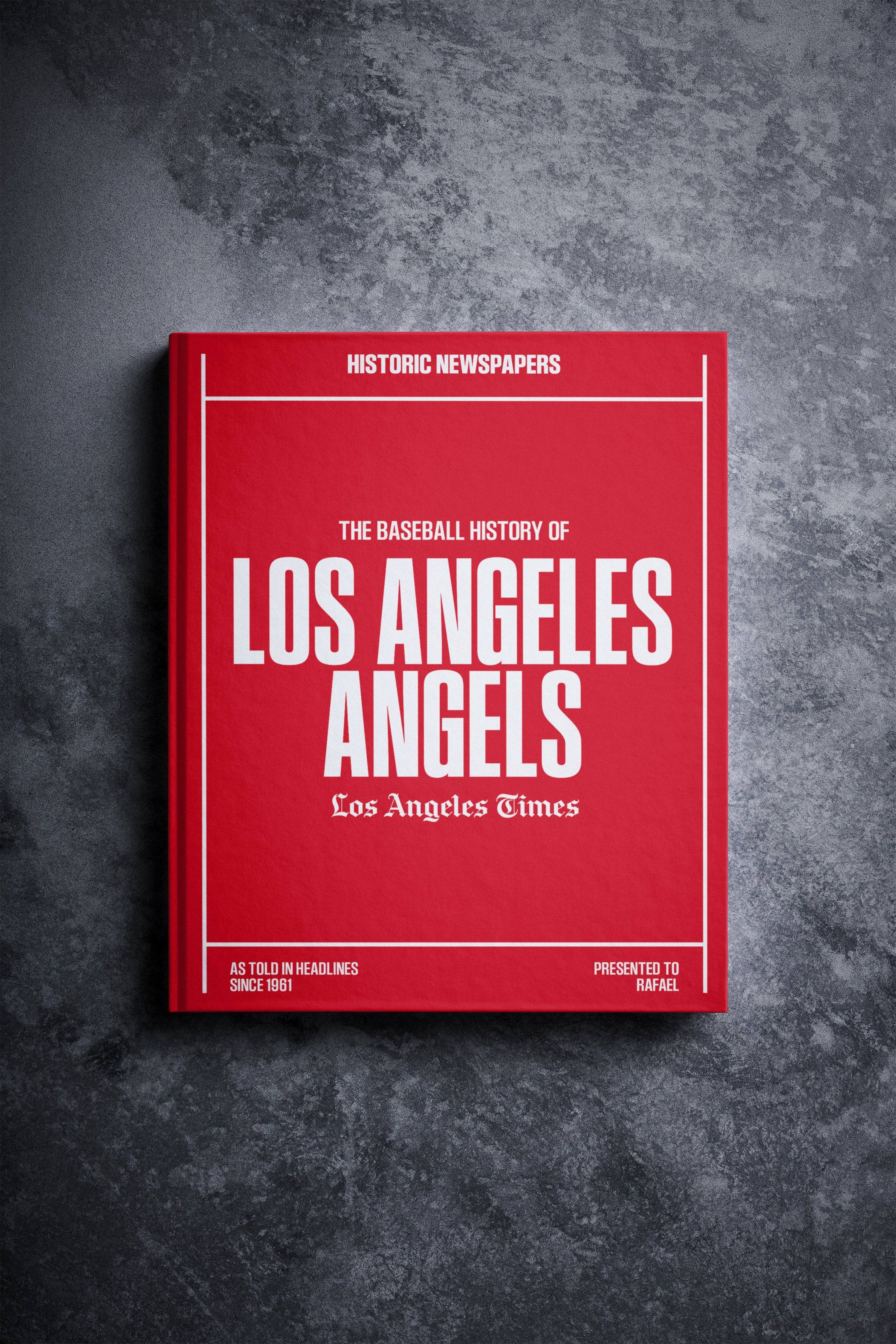 Los Angeles Angels Gifts - The History of Baseball Book