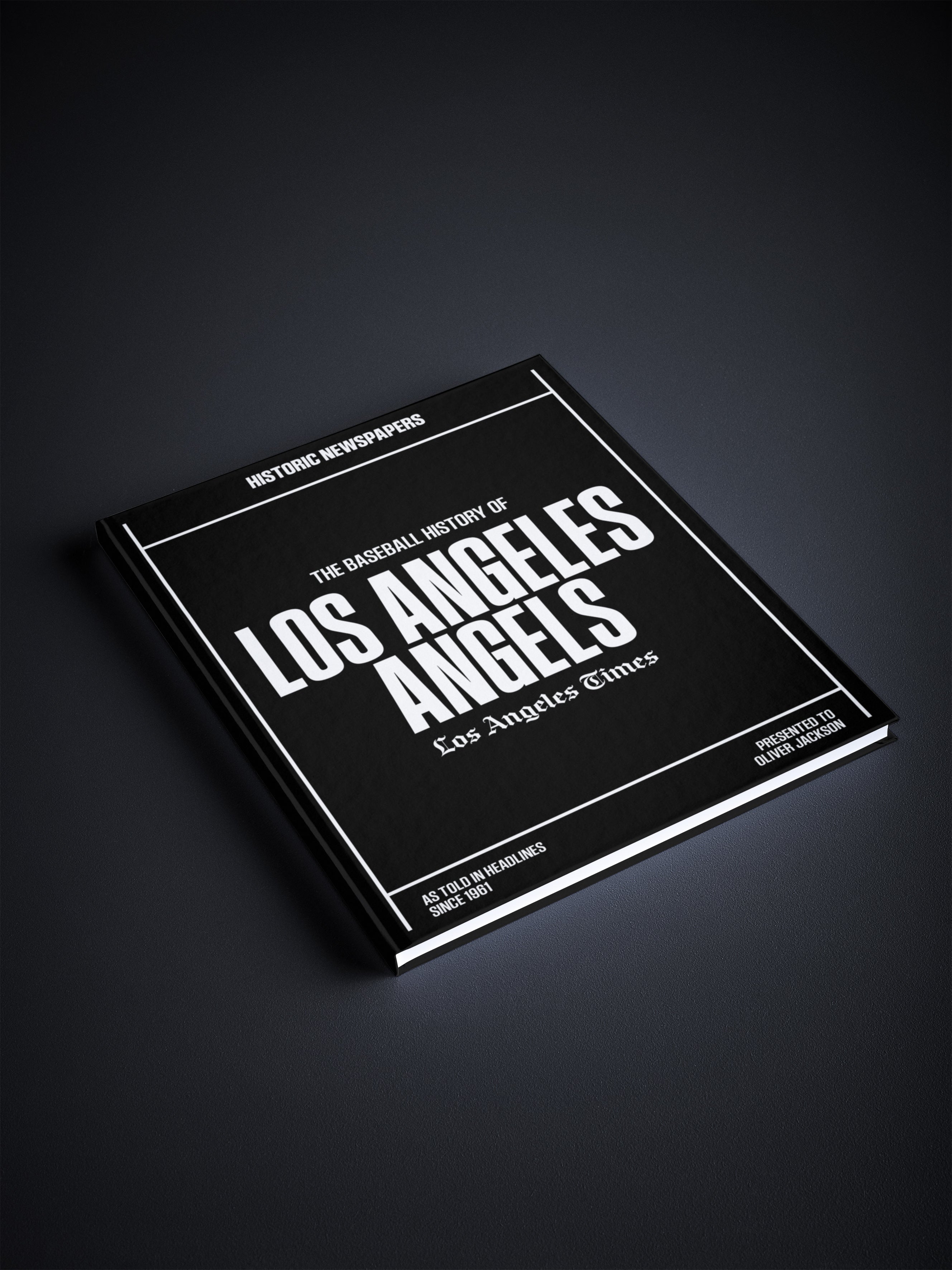 Los Angeles Angels Gifts - The History of Baseball Book