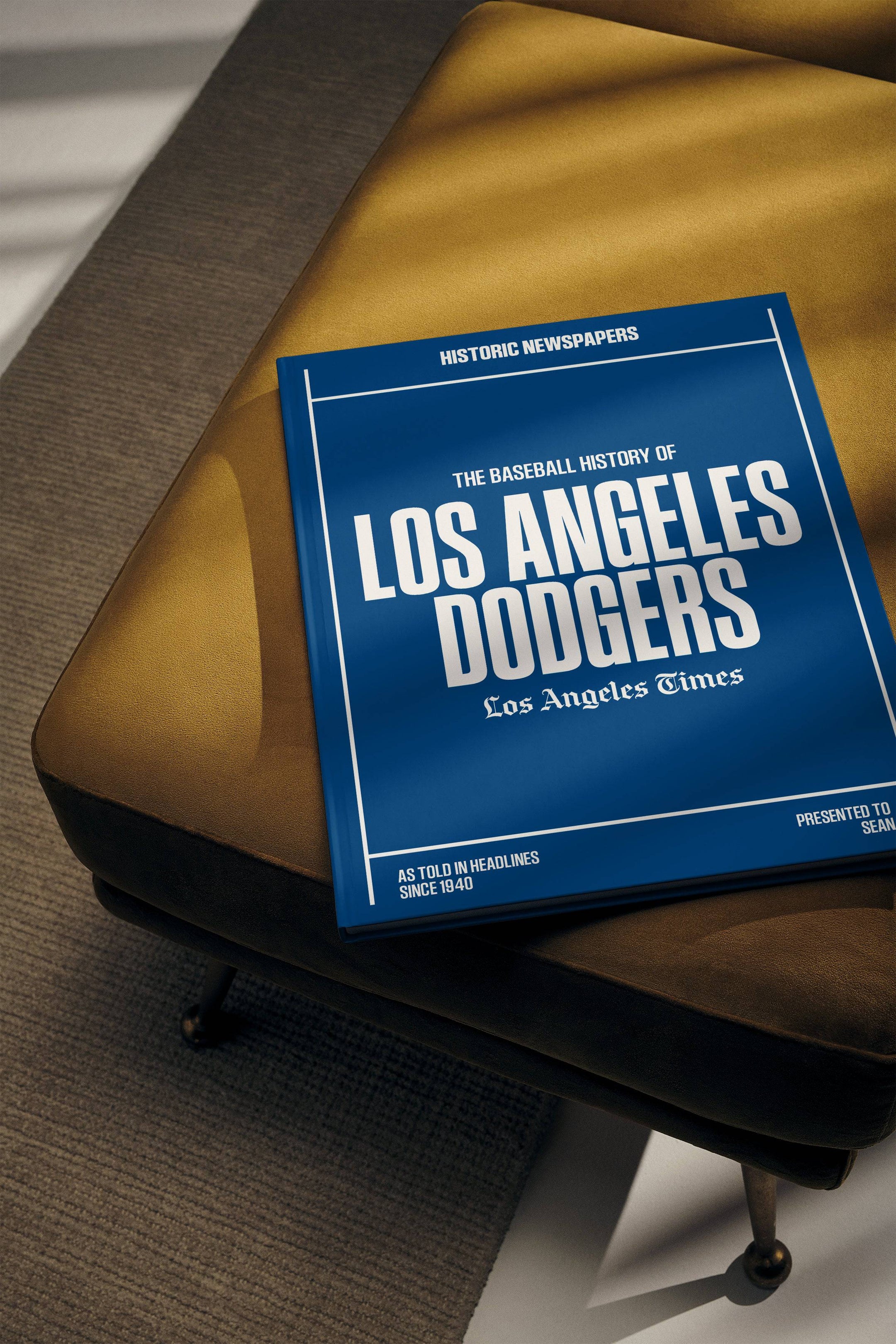 The Baseball History of Los Angeles Dodgers Los Angeles Times Edition - Historic Newspapers
