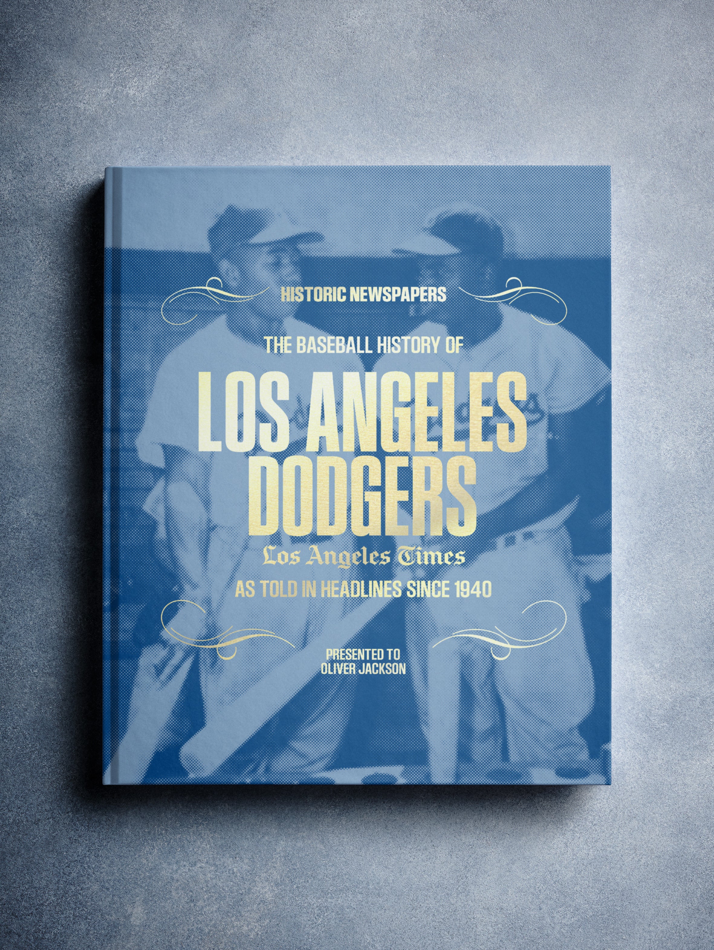 Los Angeles Dodgers Gifts - The History Of Baseball Book