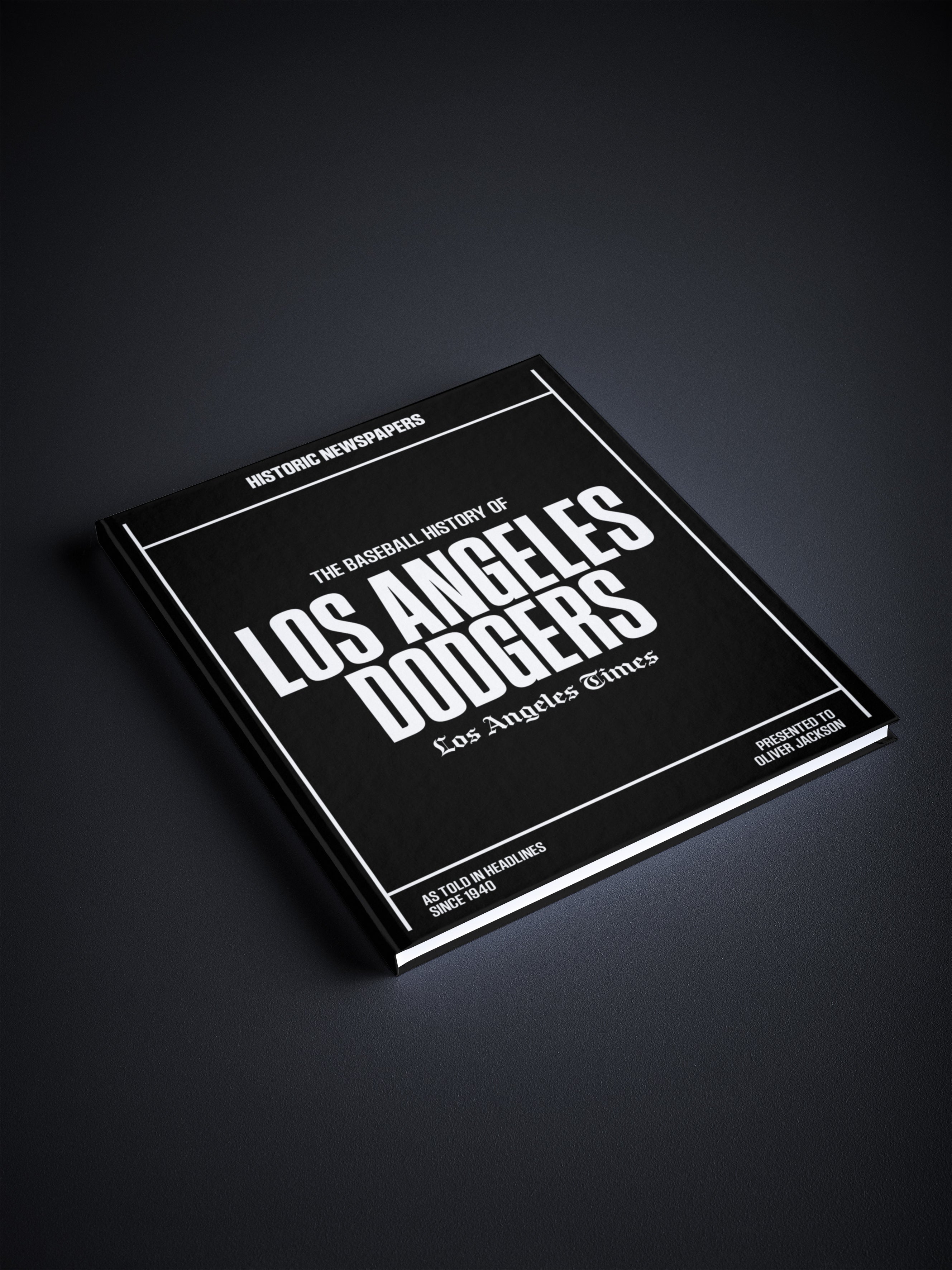 Los Angeles Dodgers Gifts - The History Of Baseball Book