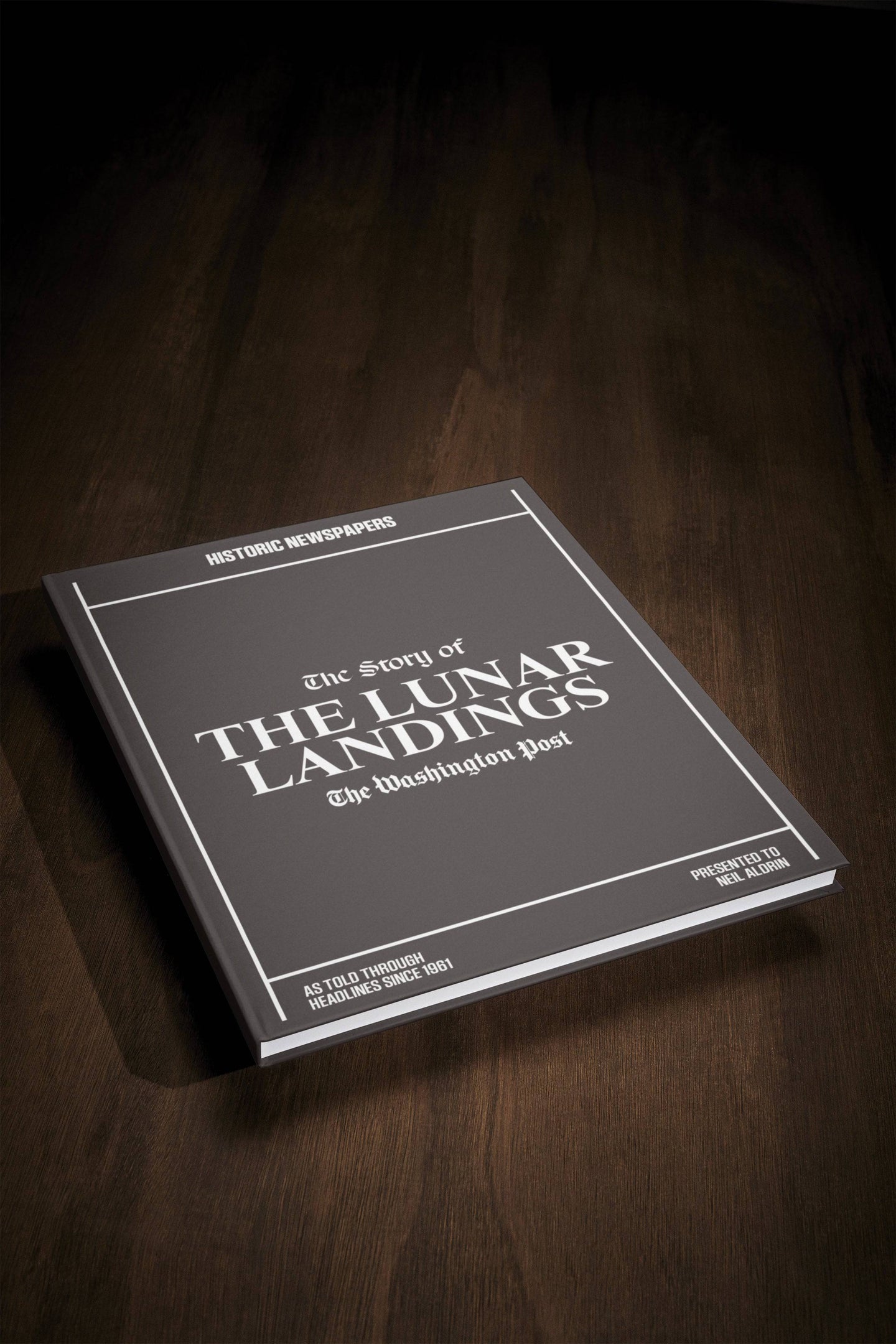 The Story of the Lunar Landings Washington Post Edition Book - Historic Newspapers