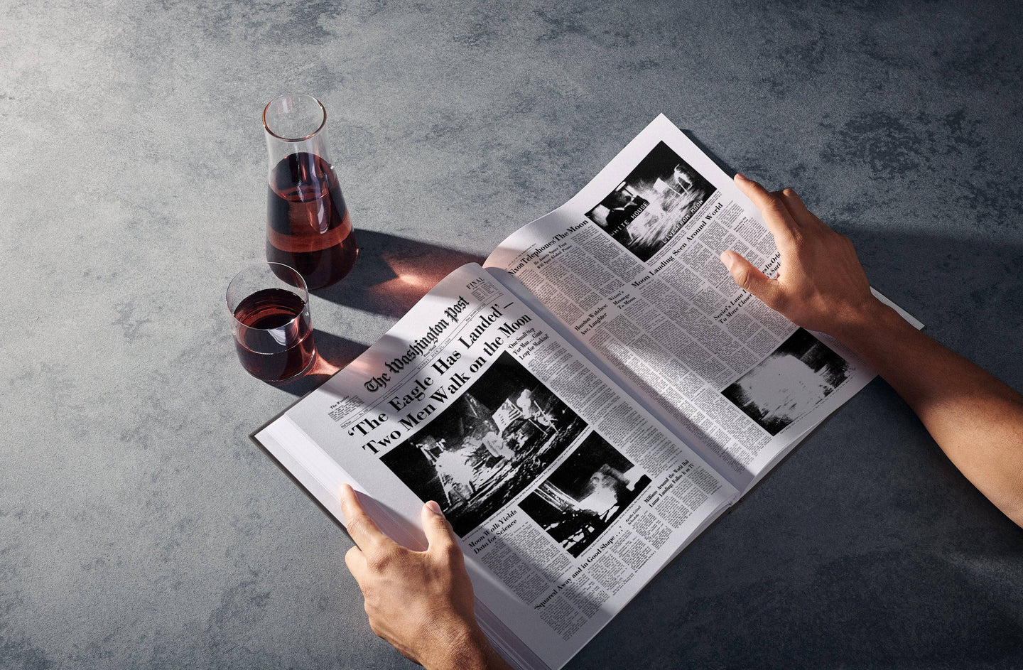 The Story of the Lunar Landings Washington Post Edition Book