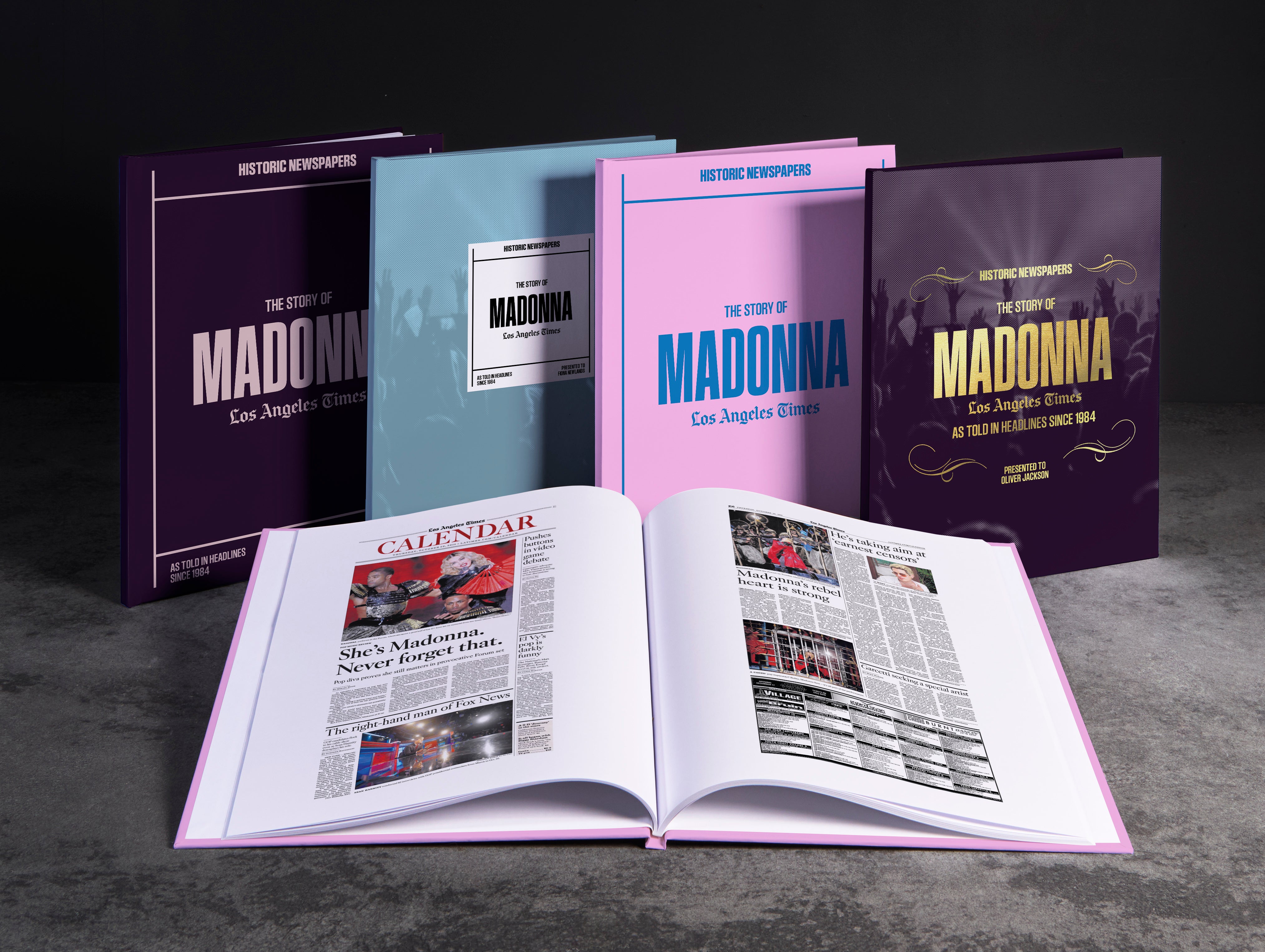The Story of Madonna Los Angeles Times Edition | Historic Newspapers