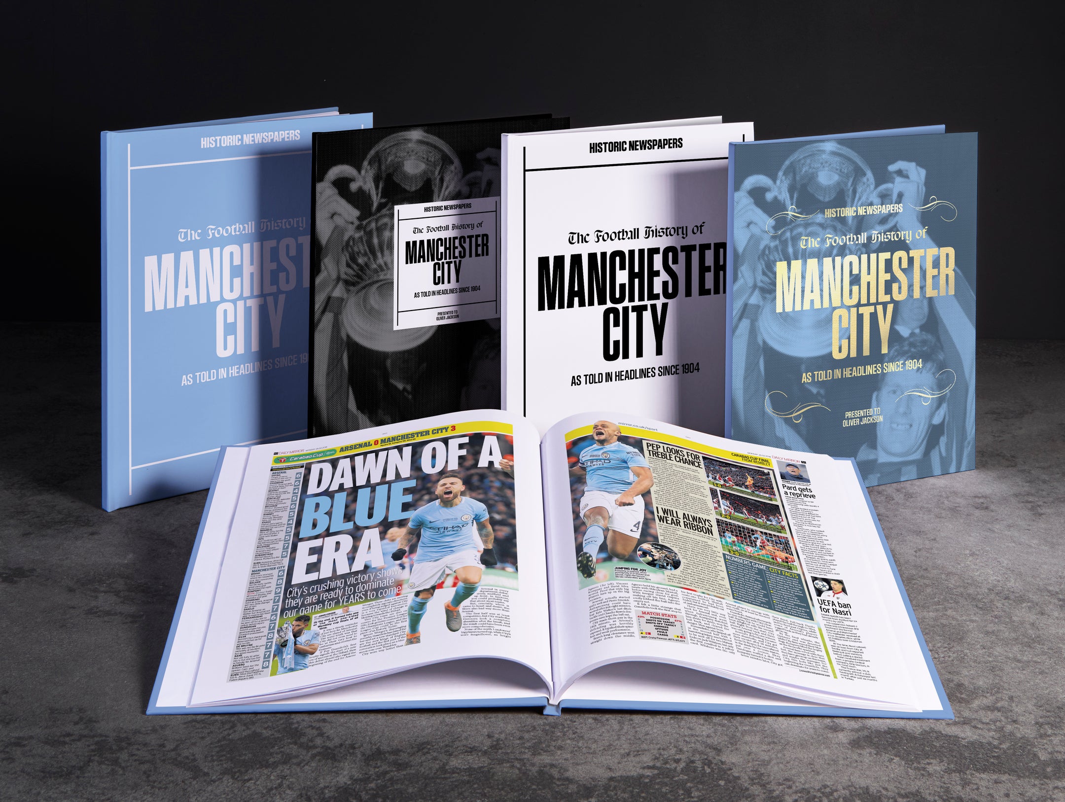 The Football History of Manchester City Book