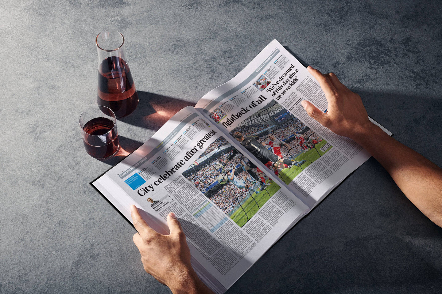 The Football History of Manchester City Telegraph Edition Book