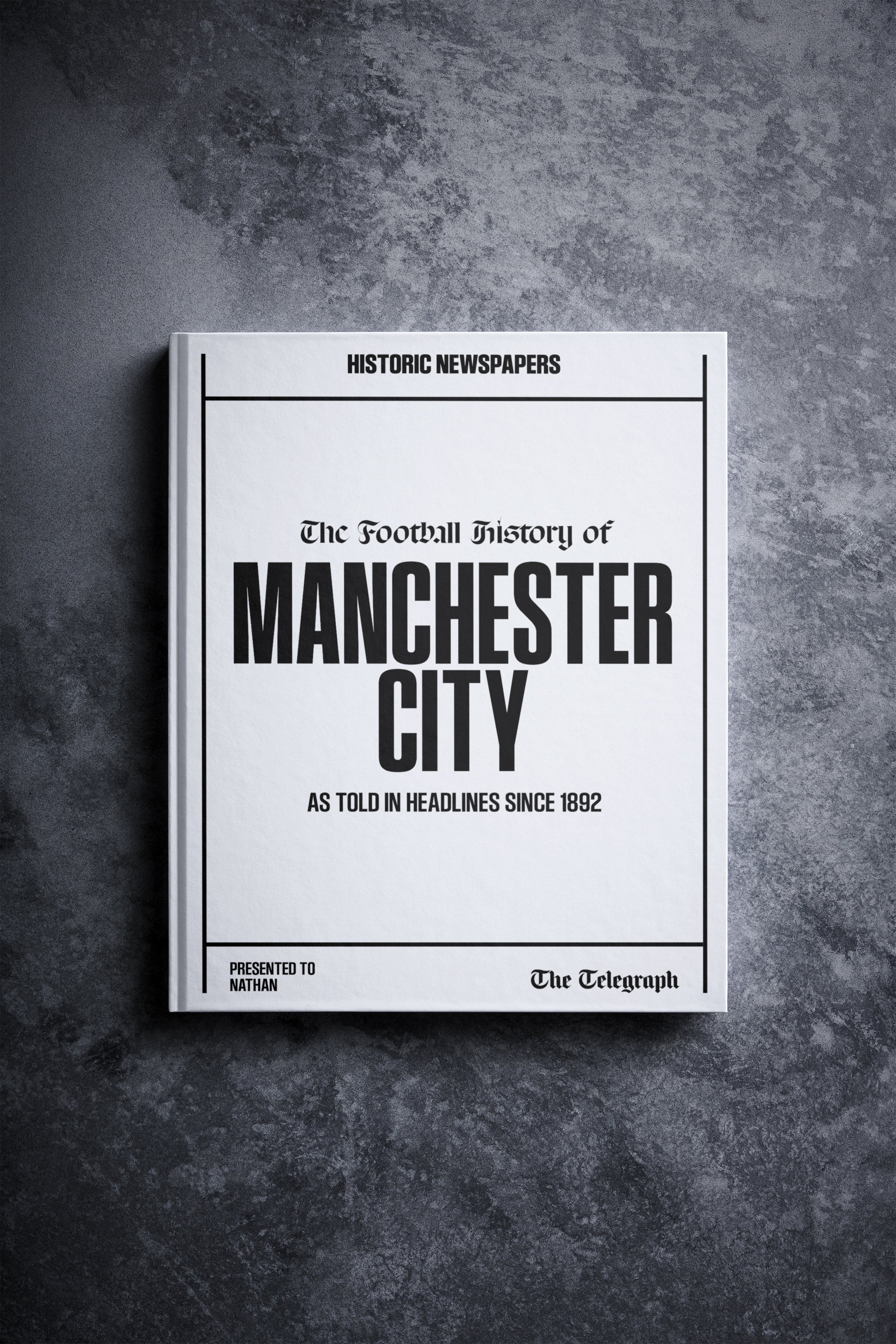 Manchester City The young guvnors 洋書新品 Man City Football History Telegraph | Historic Newspapers