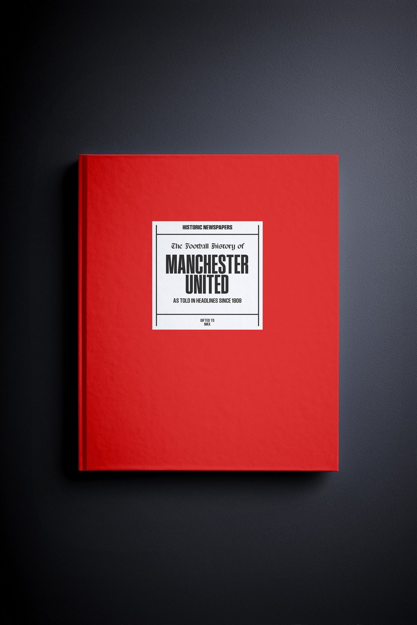 The Soccer History of Manchester United Book