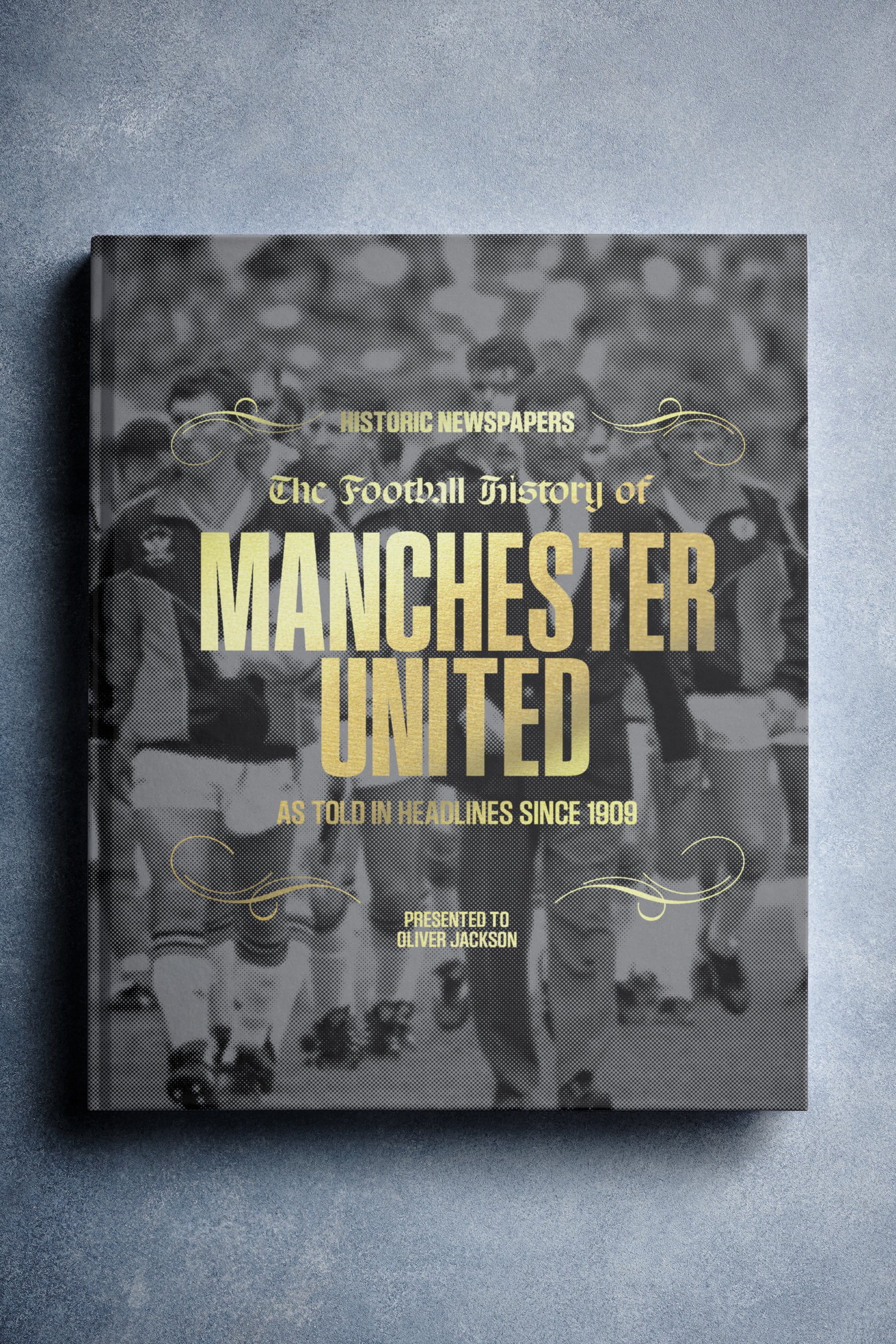 The Football History of Manchester United Book