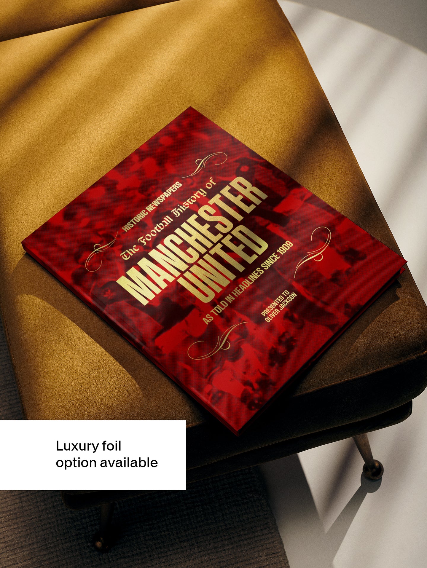The Football History of Manchester United Book - Historic Newspapers