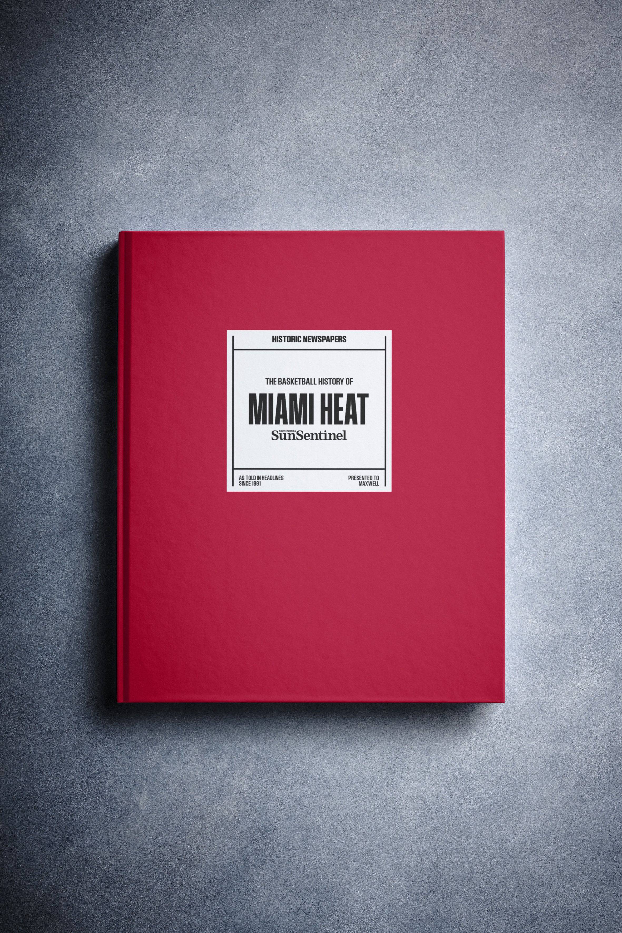 Miami Heat Gifts - The History Of Basketball Book