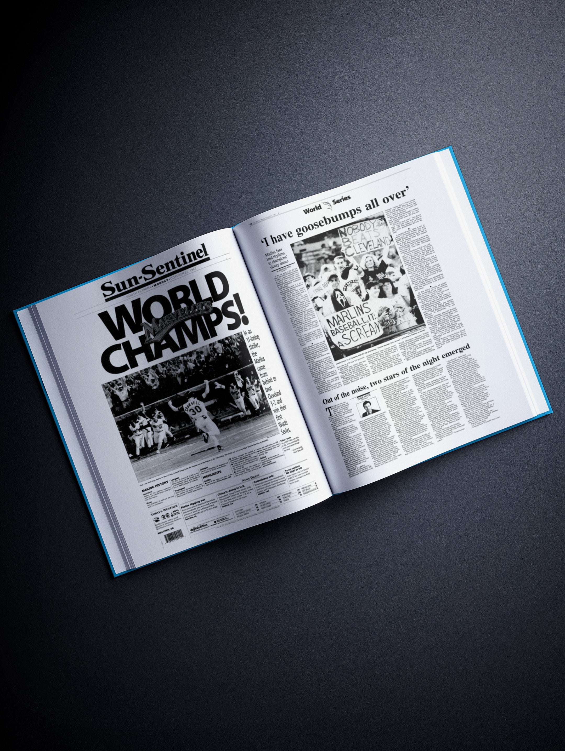 The Baseball History of Miami Marlins South Florida Sun Sentinel Edition - Historic Newspapers