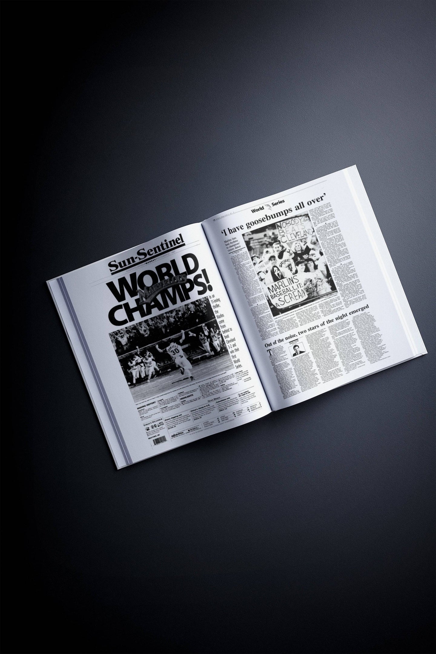 The Baseball History of Miami Marlins South Florida Sun Sentinel Edition