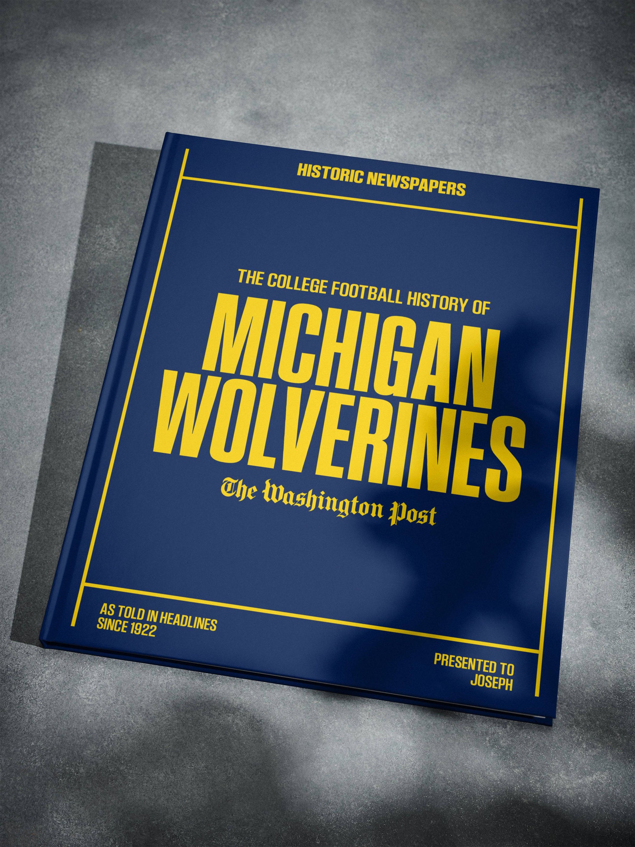 The College Football History of Michigan Wolverines Washington Post Edition