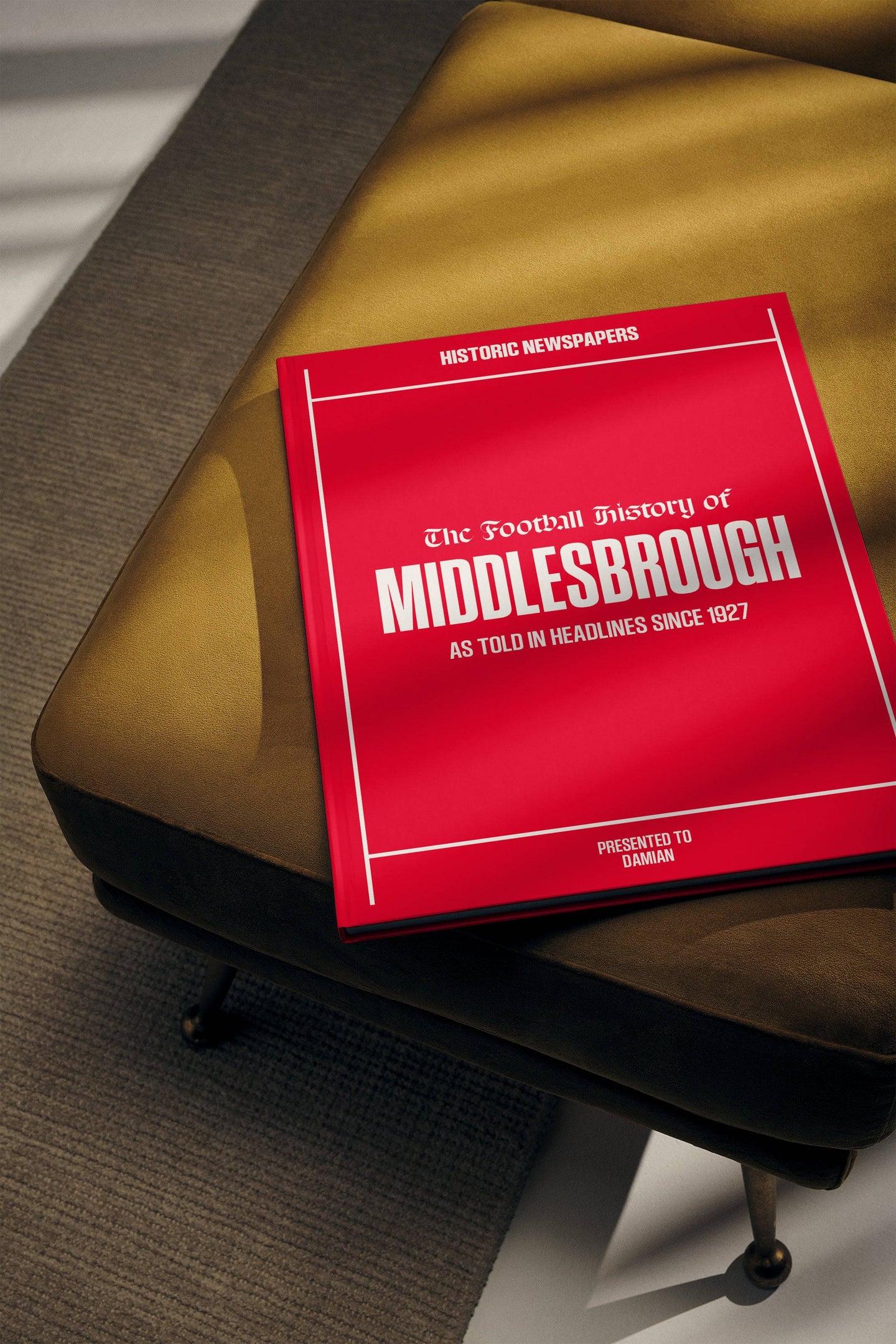 The Football History of Middlesbrough Book - Historic Newspapers