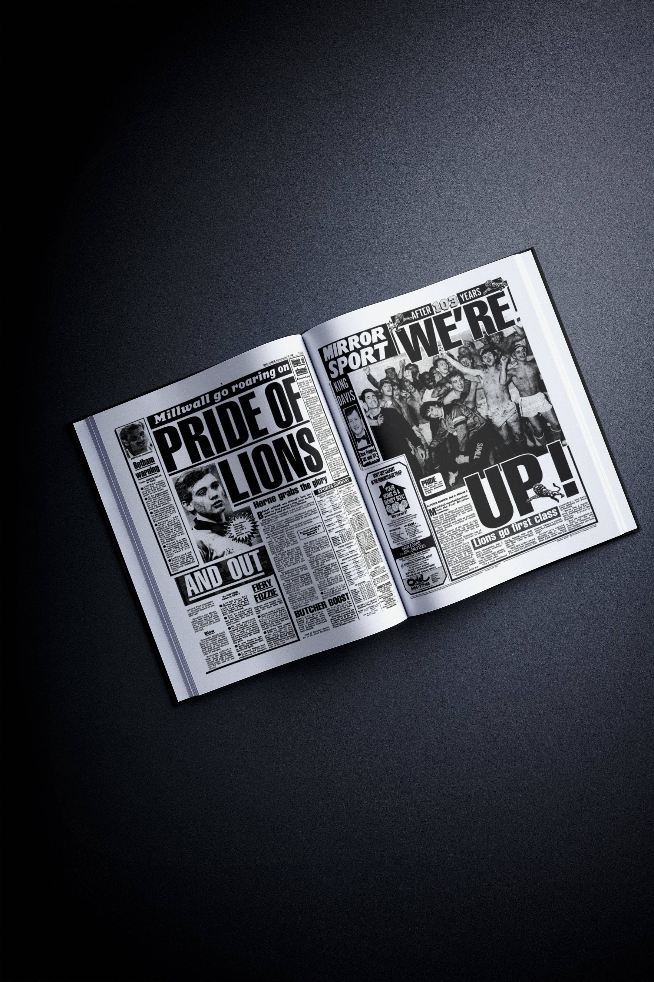 The Football History of Millwall Book - Historic Newspapers