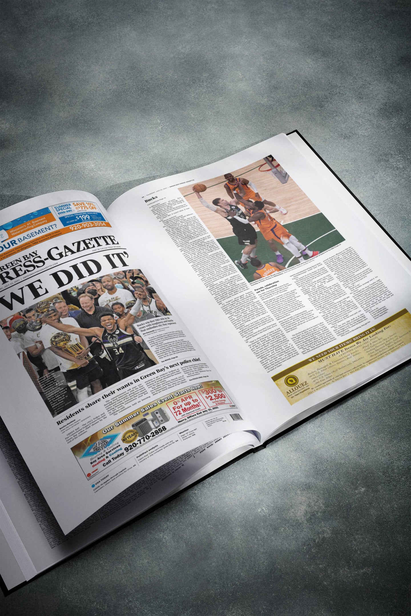 The Basketball History of Milwaukee Bucks Gannett Group Edition