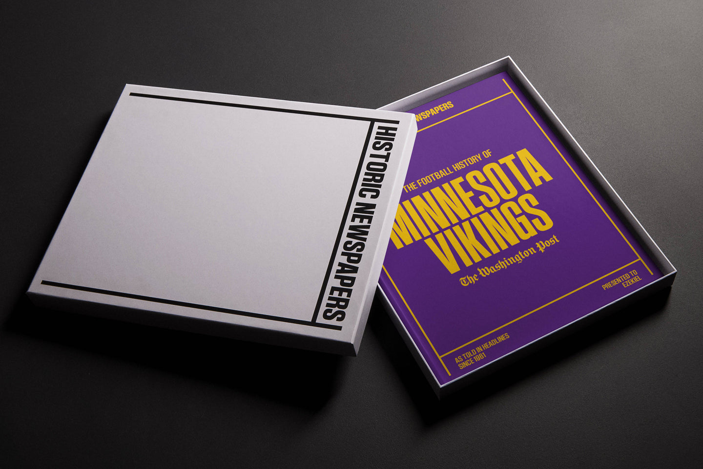 The US Football History of Minnesota Vikings Washington Post Edition Book - Historic Newspapers