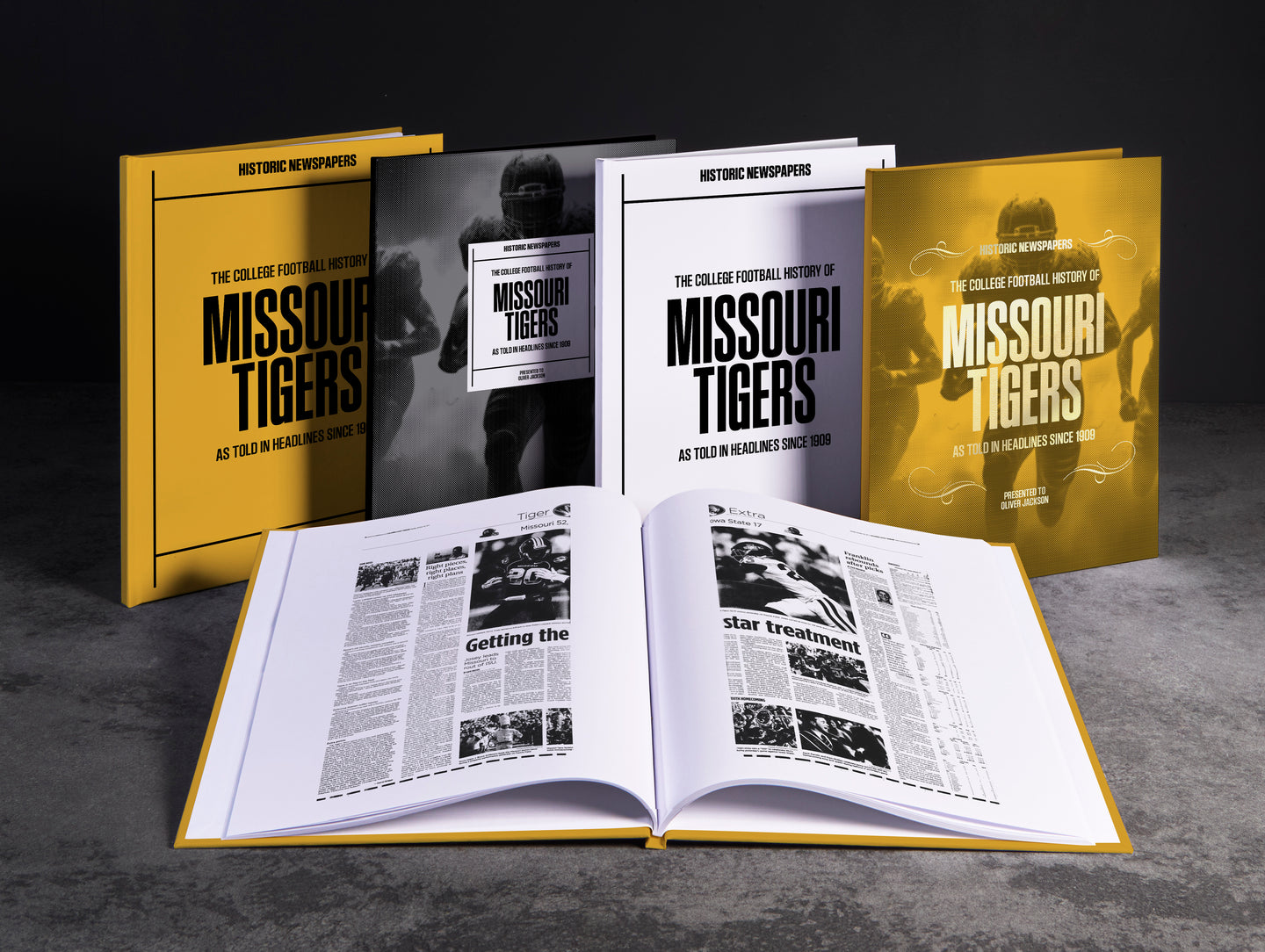 The College Football History of Missouri Tigers Book