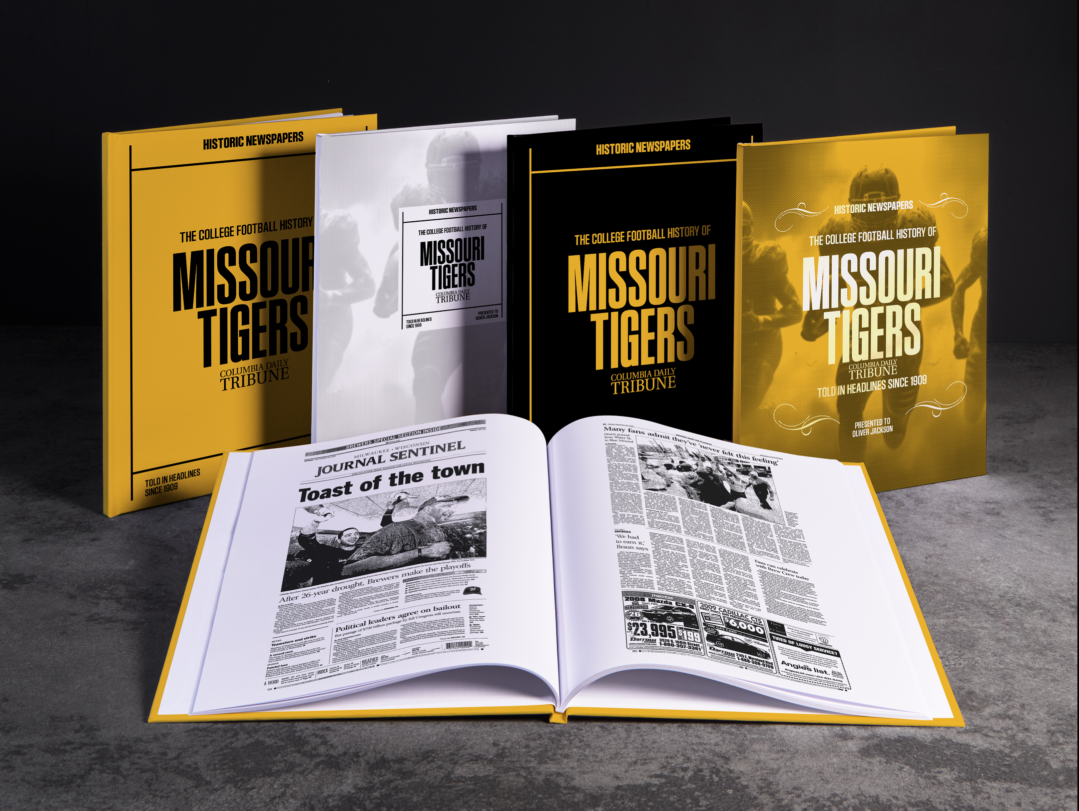 The College Football History of Missouri Tigers Book