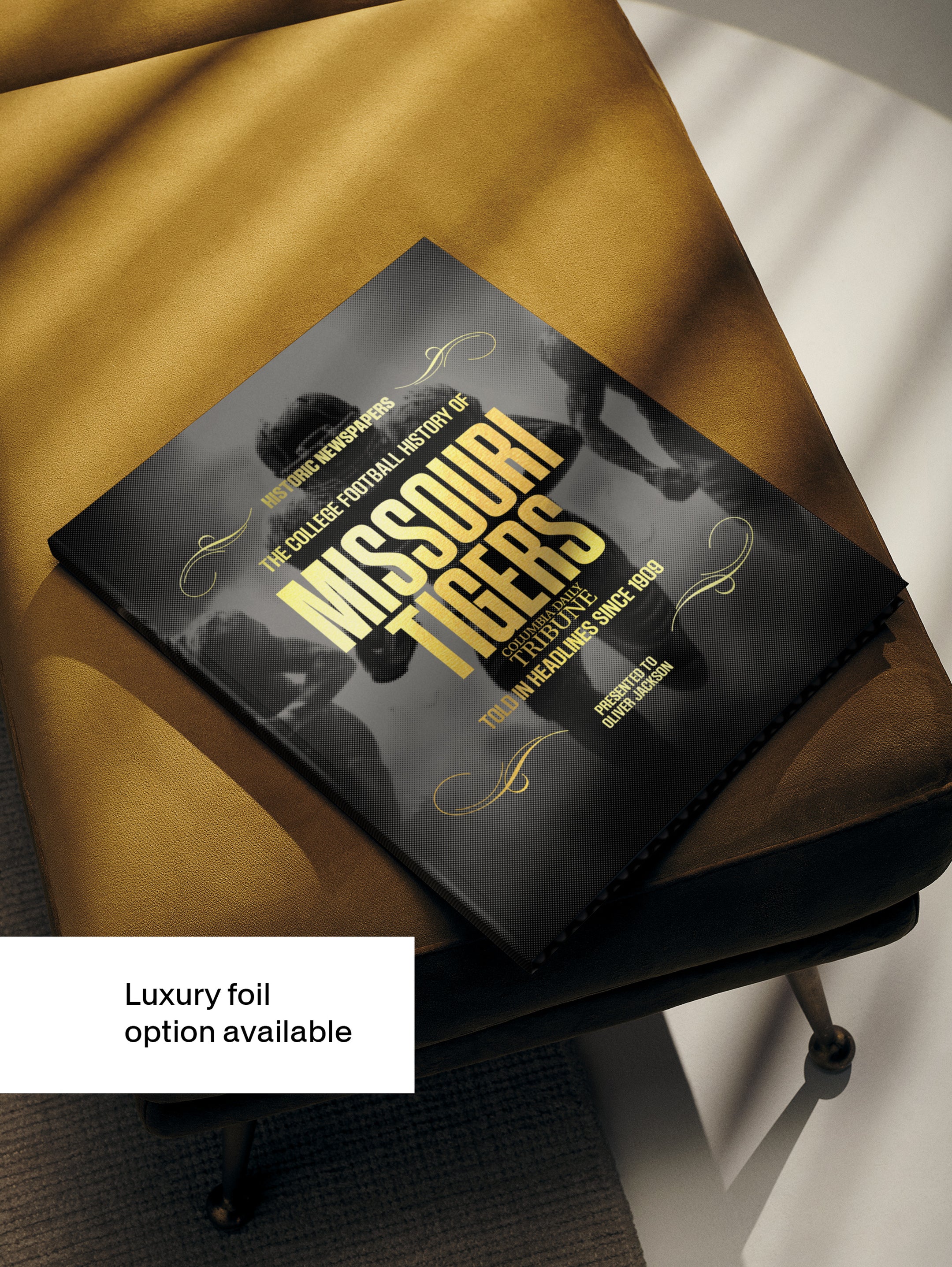 The College Football History of Missouri Tigers Book
