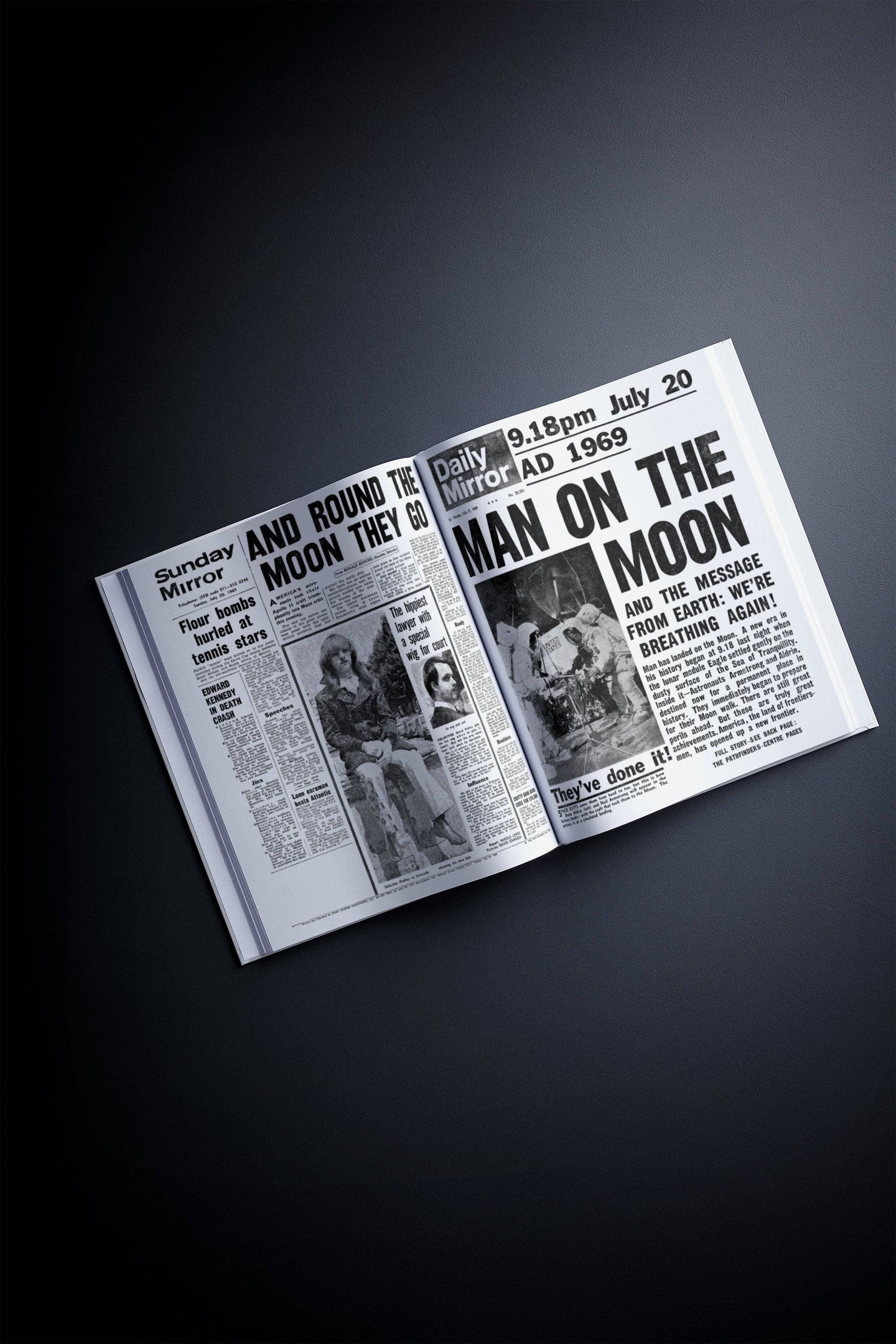 The Story of the Moon Landings Book