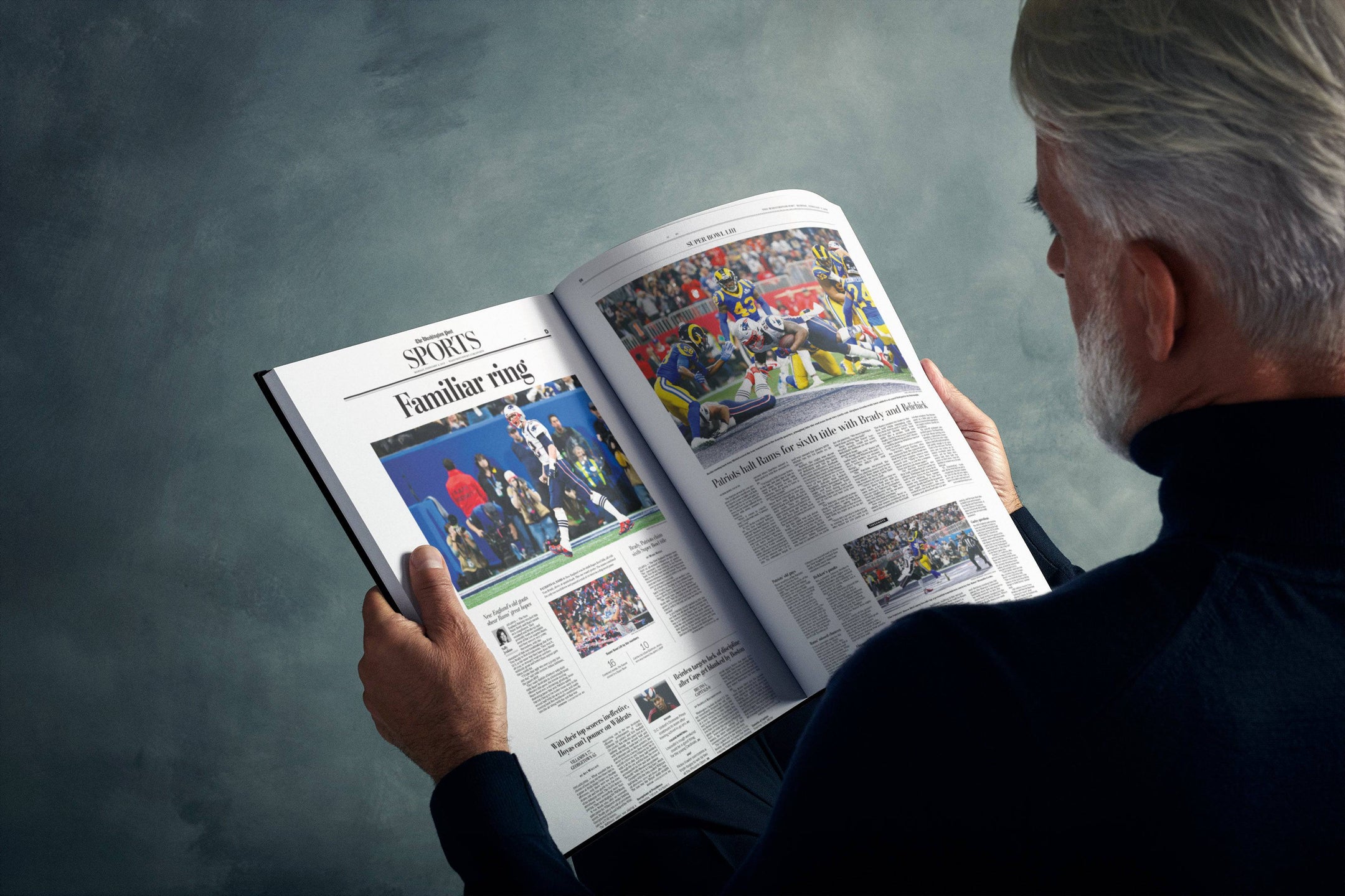 The US Football History of New England Patriots Washington Post Edition Book