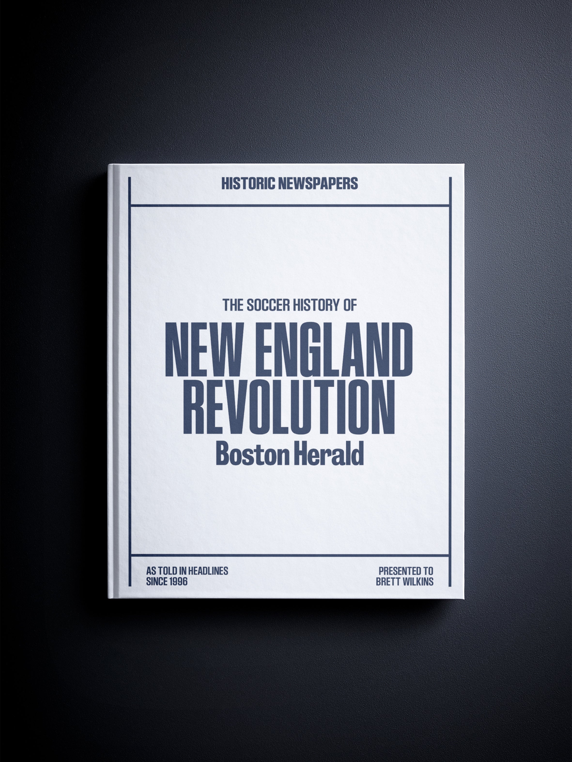 Soccer History Newspaper Books