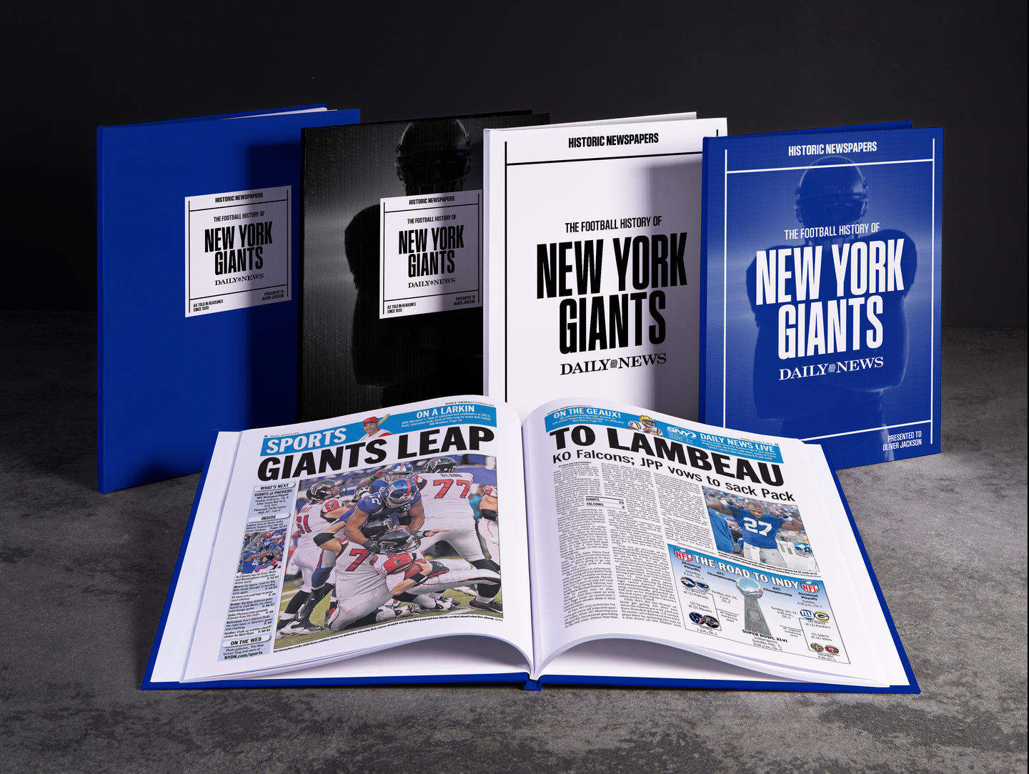 The Football History of New York Giants Daily News Edition Book