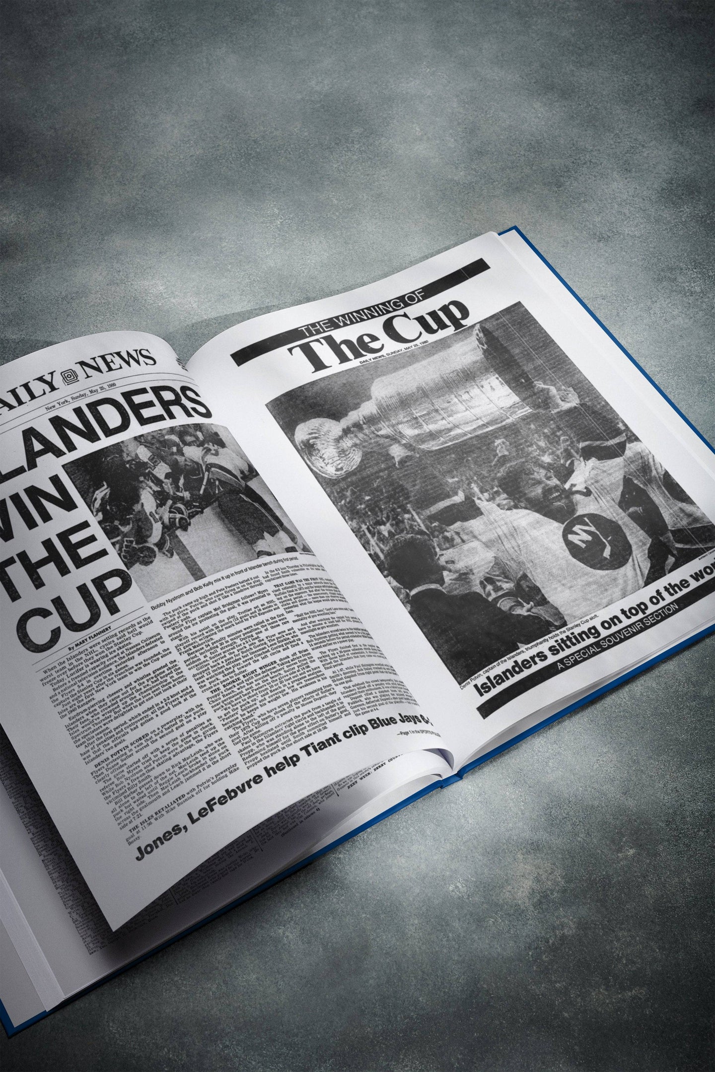 The Hockey History of New York Islanders Daily News Edition