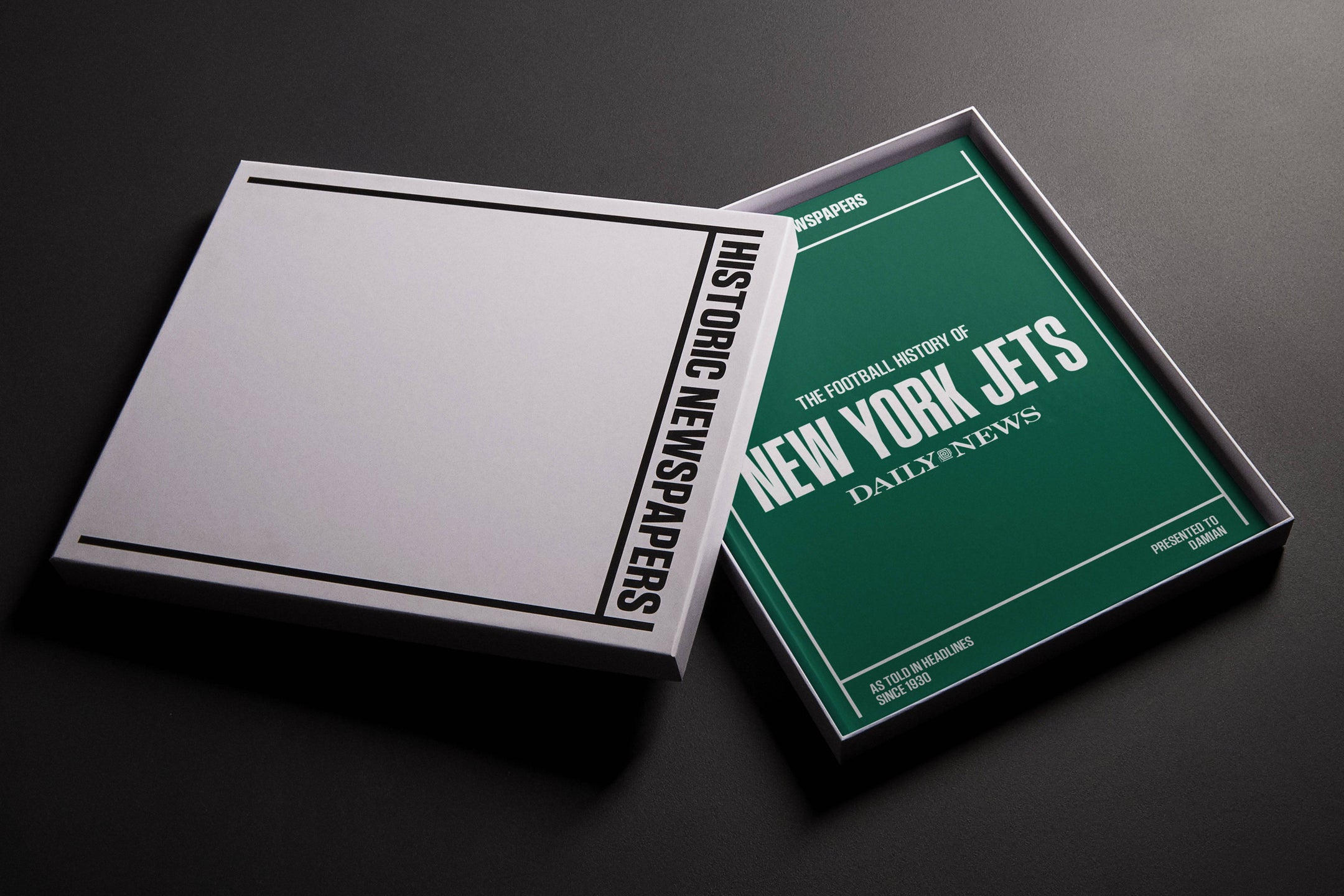 The US Football History of New York Jets Daily News Edition Book - Historic Newspapers