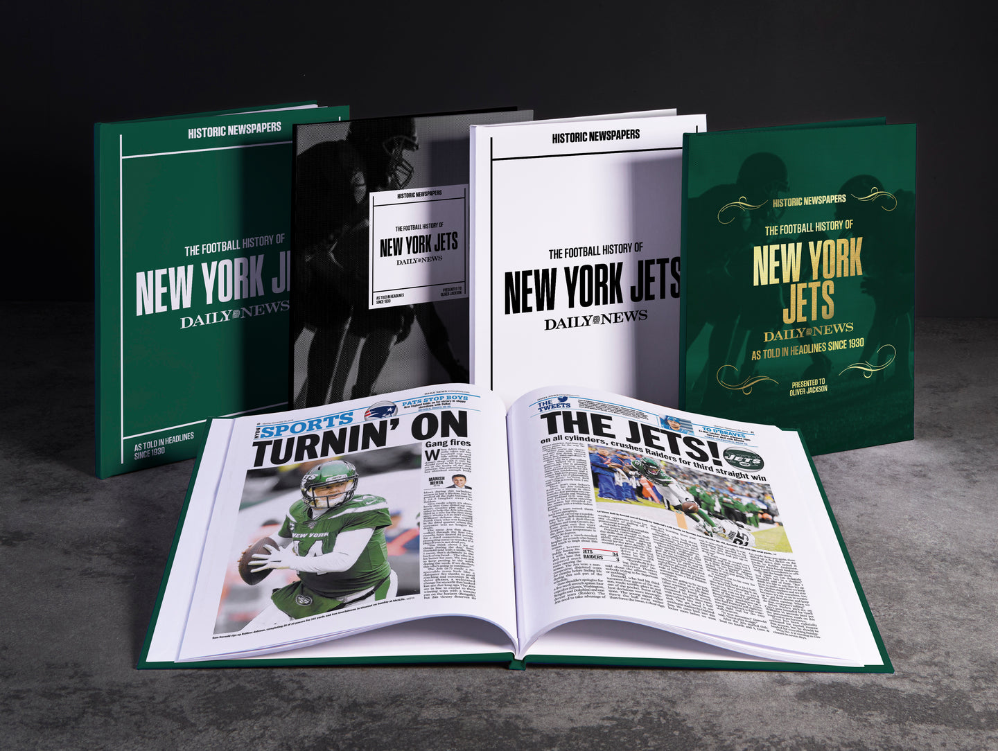 The Football History of New York Jets Daily News Edition Book