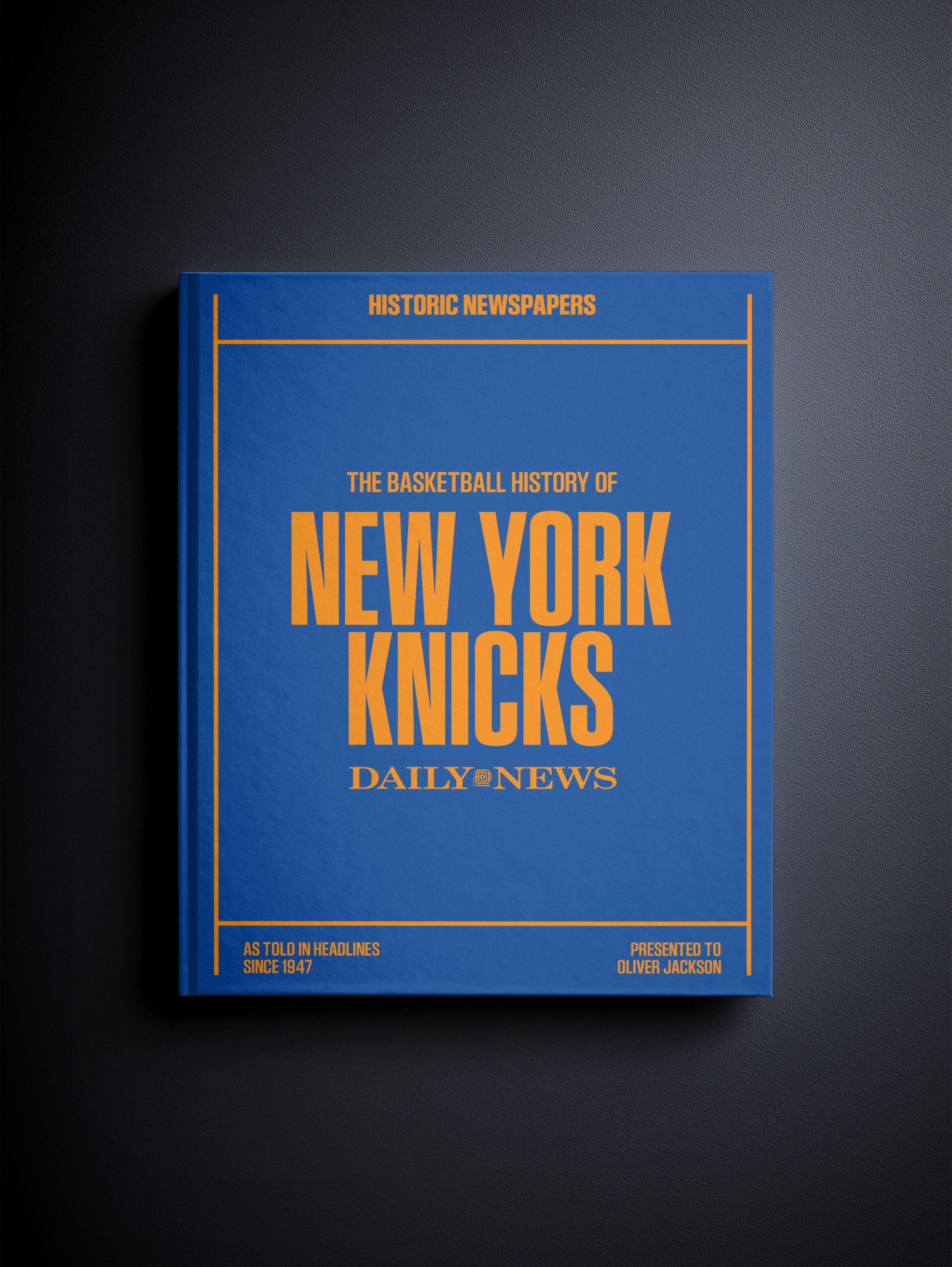 New York Knicks Gifts - The Basketball History Book