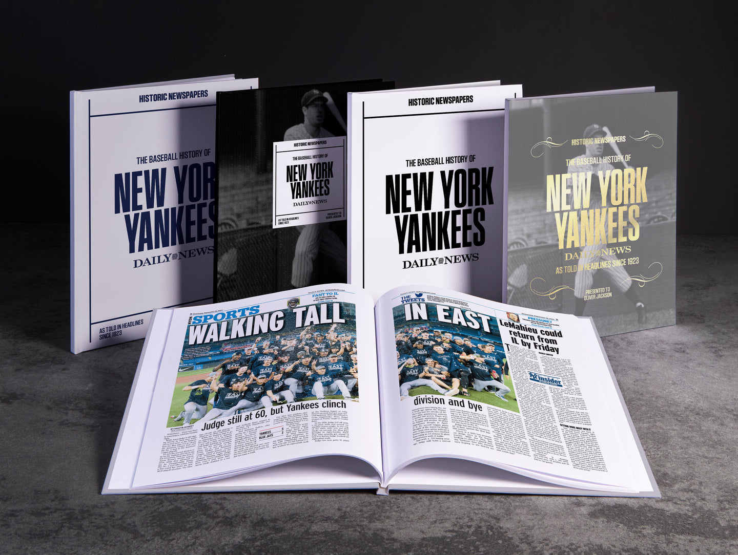 New York Yankees History Newspaper Book New York Yankees History Newspaper Book