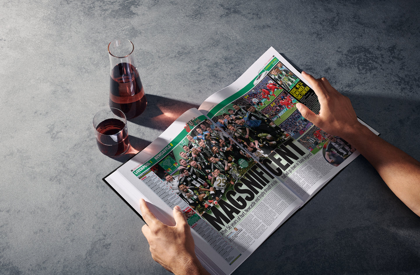 The Football History of Newcastle Book - Historic Newspapers