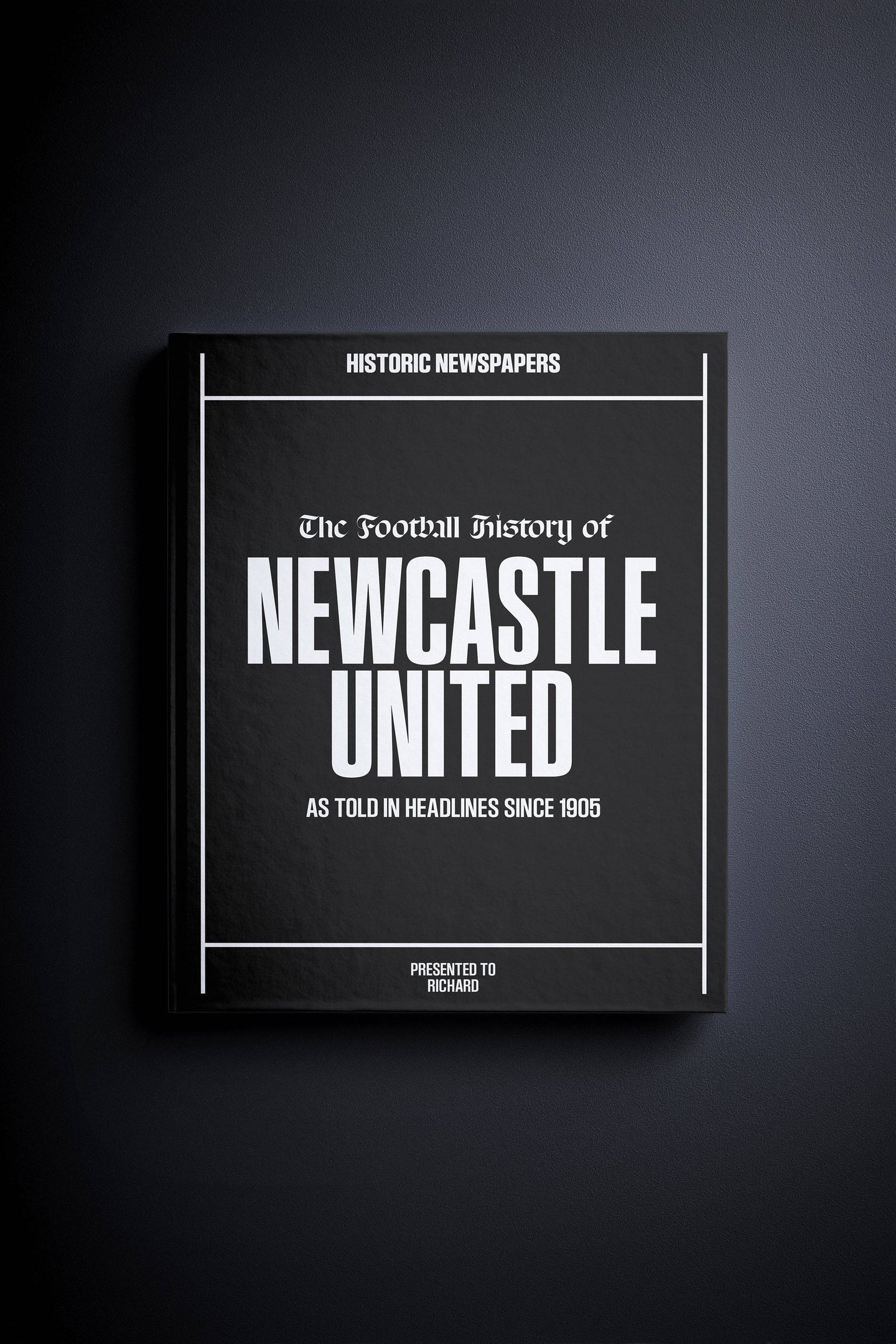 The Football History of Newcastle Book - Historic Newspapers