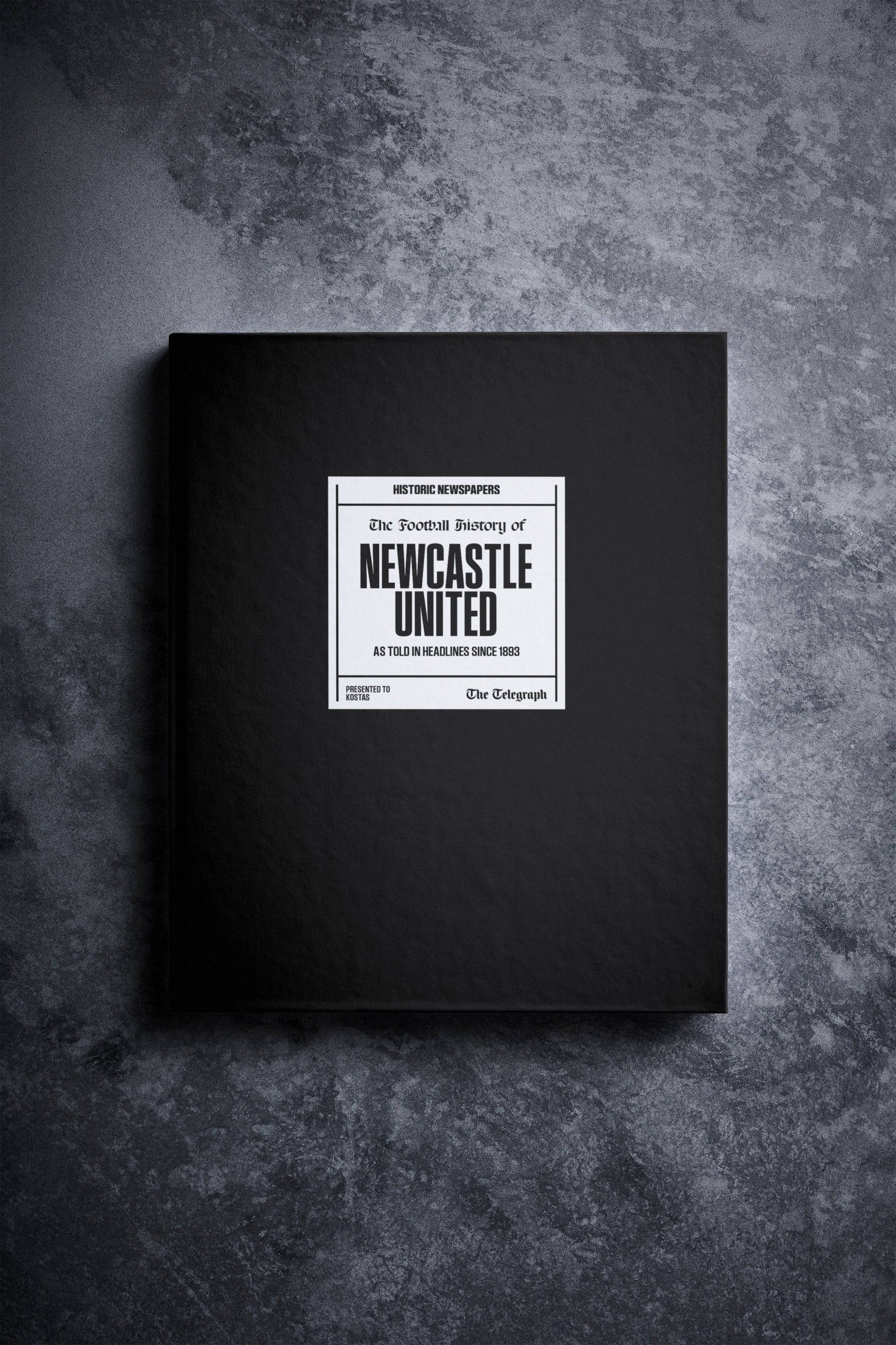 The Football History of Newcastle United Telegraph Edition Book