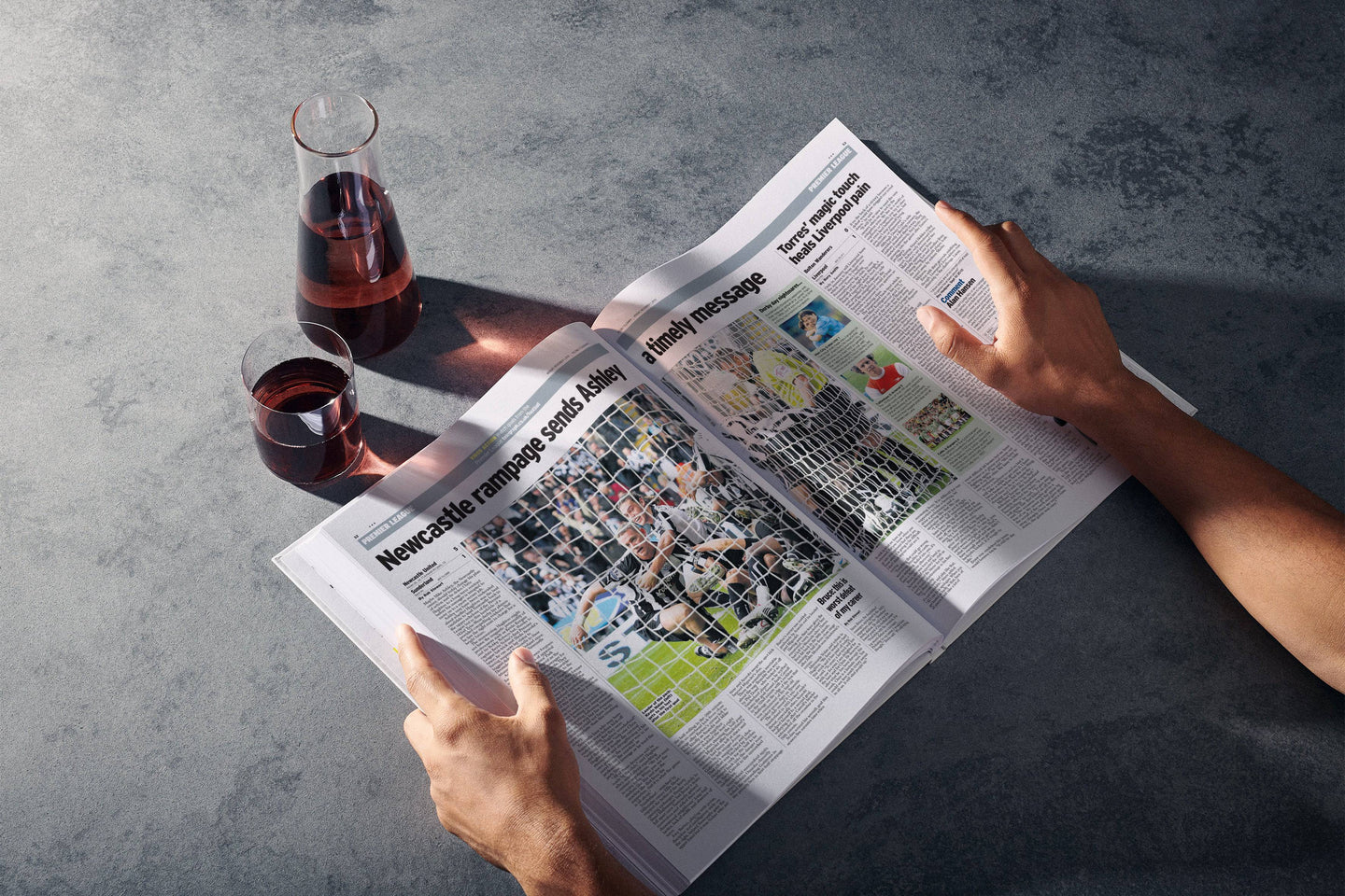The Football History of Newcastle United Telegraph Edition Book