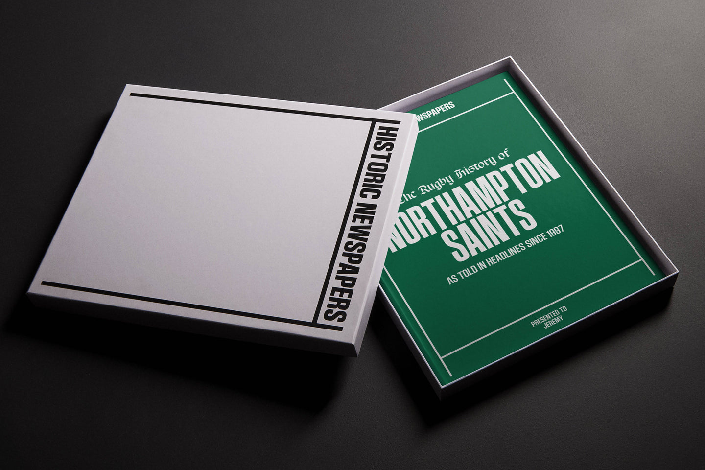 The Rugby History of Northampton Saints Book - Historic Newspapers