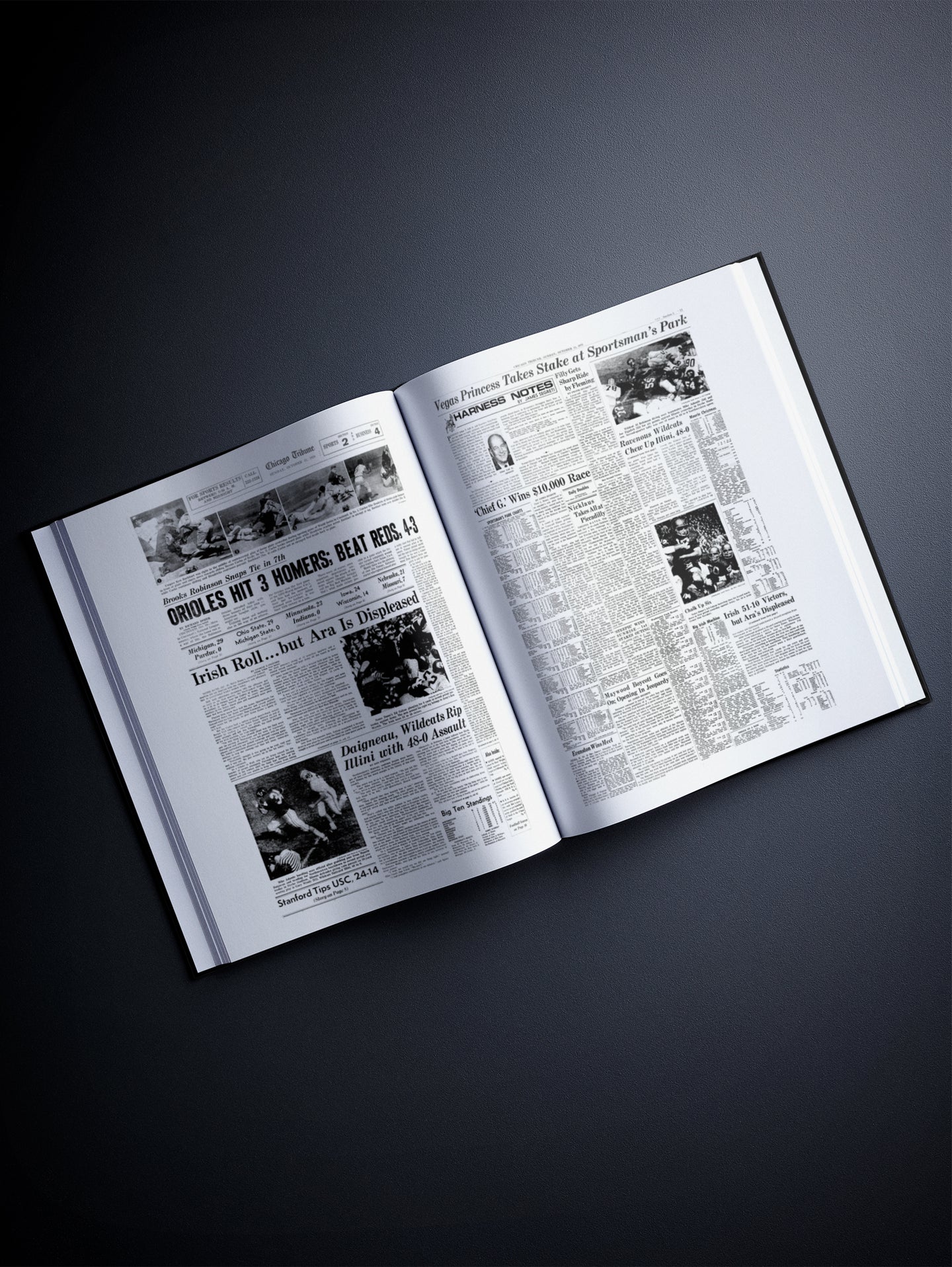 The College Football History of Northwestern Wildcats Chicago Tribune Edition - Historic Newspapers