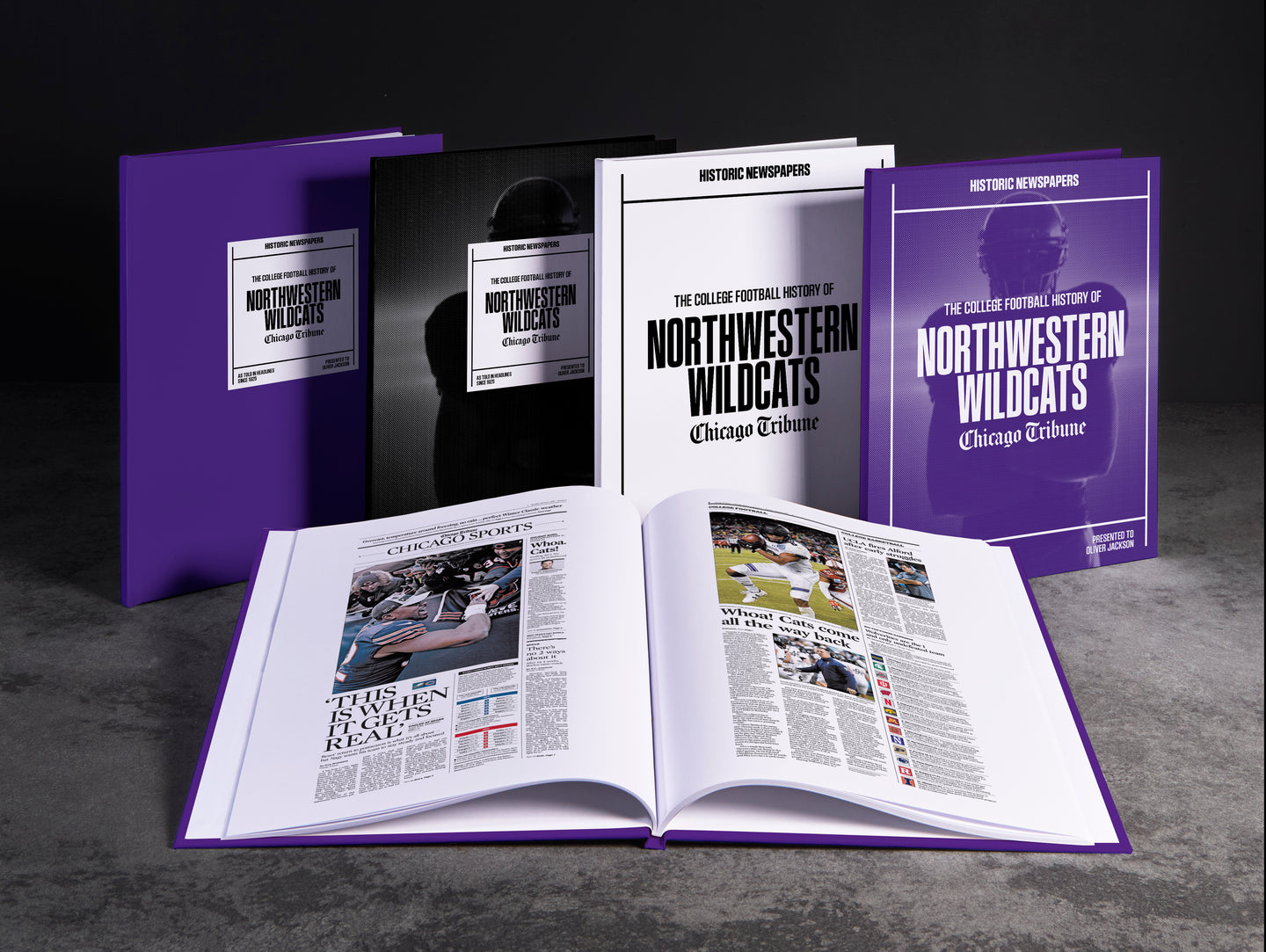The College Football History of Northwestern Wildcats Chicago Tribune Edition