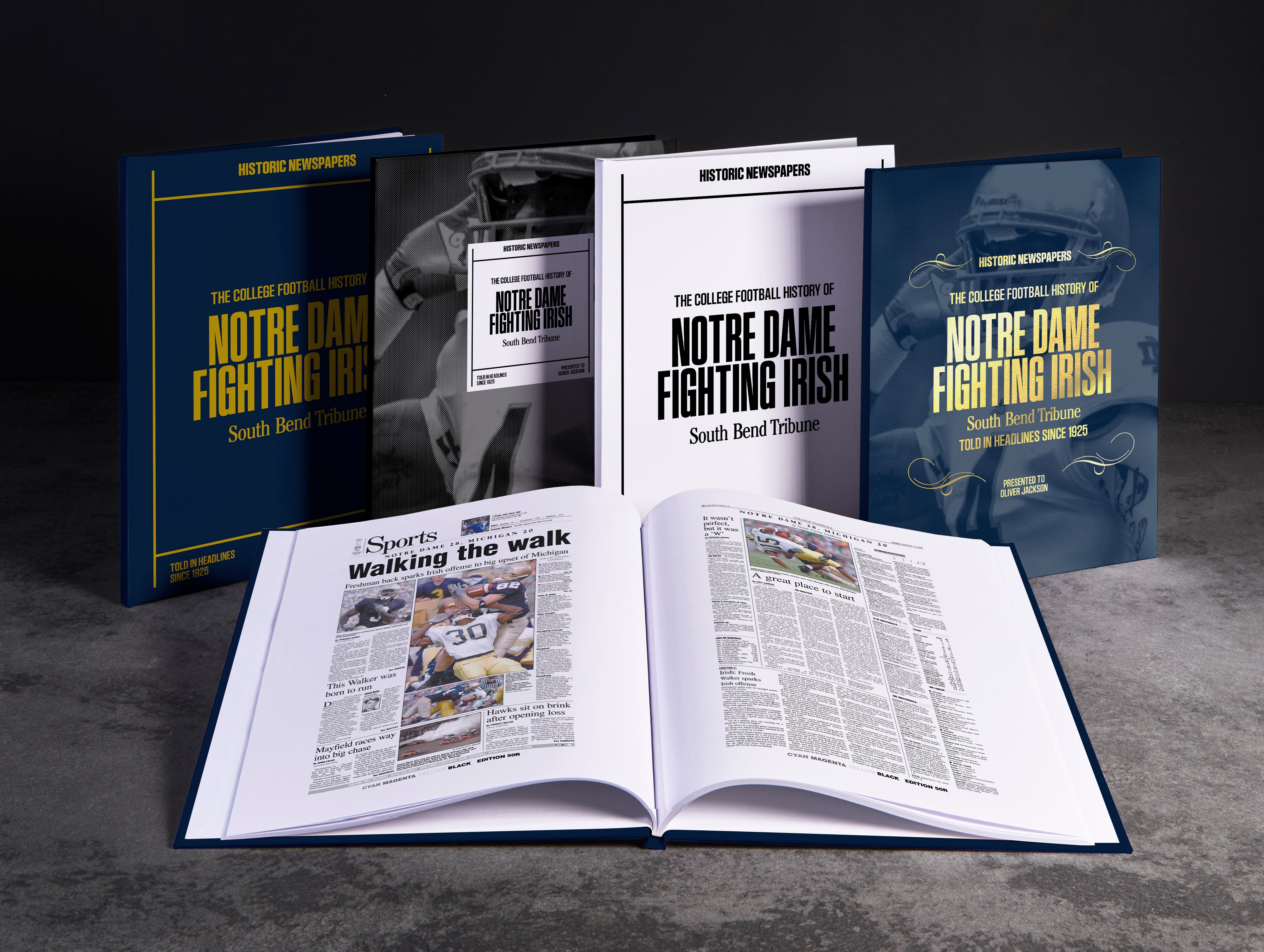 US College Football Gifts: History Books | Historic Newspapers