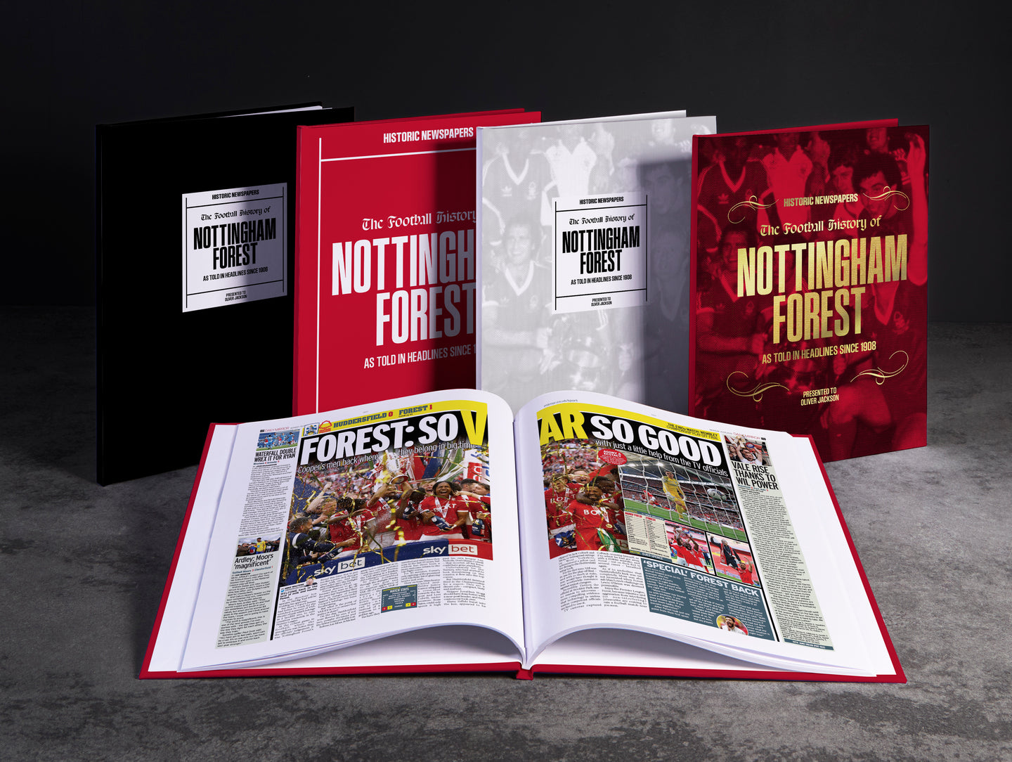 The Football History of Nottingham Forest Book