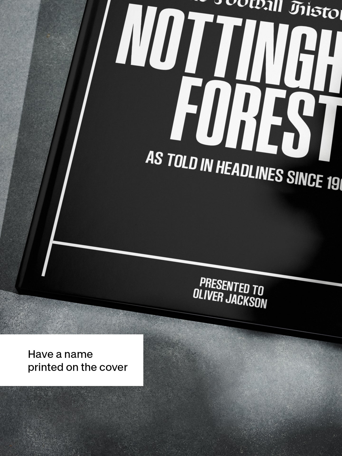 The Football History of Nottingham Forest Book - Historic Newspapers