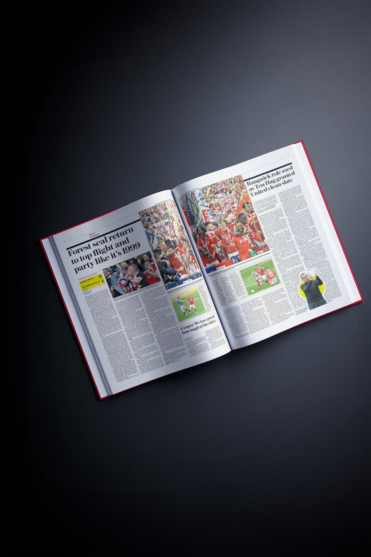 The Football History of Nottingham Forest Telegraph Edition