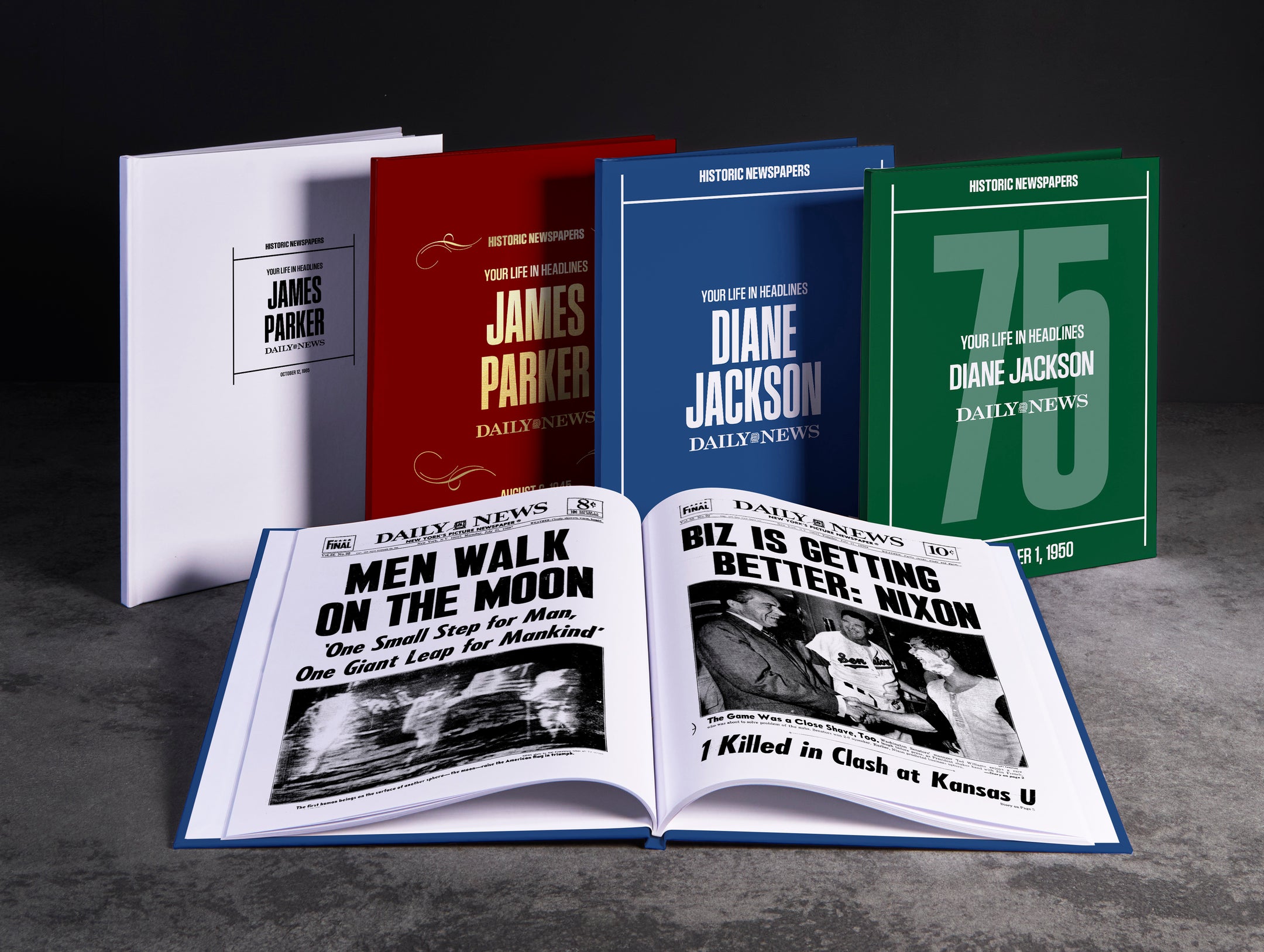 Personalized Birthday Newspaper Book New York Daily News Edition