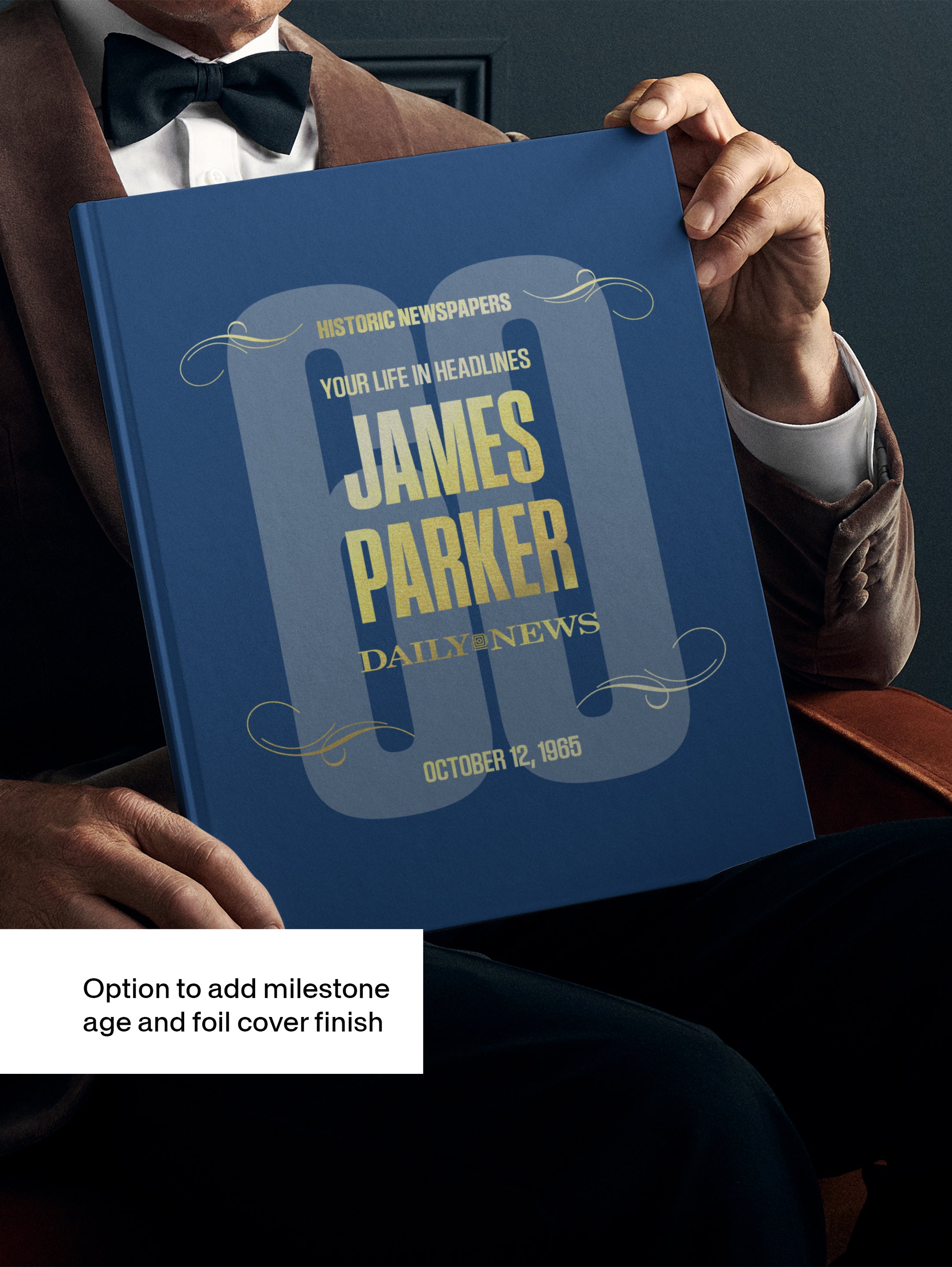 Personalized Birthday Newspaper Book New York Daily News Edition