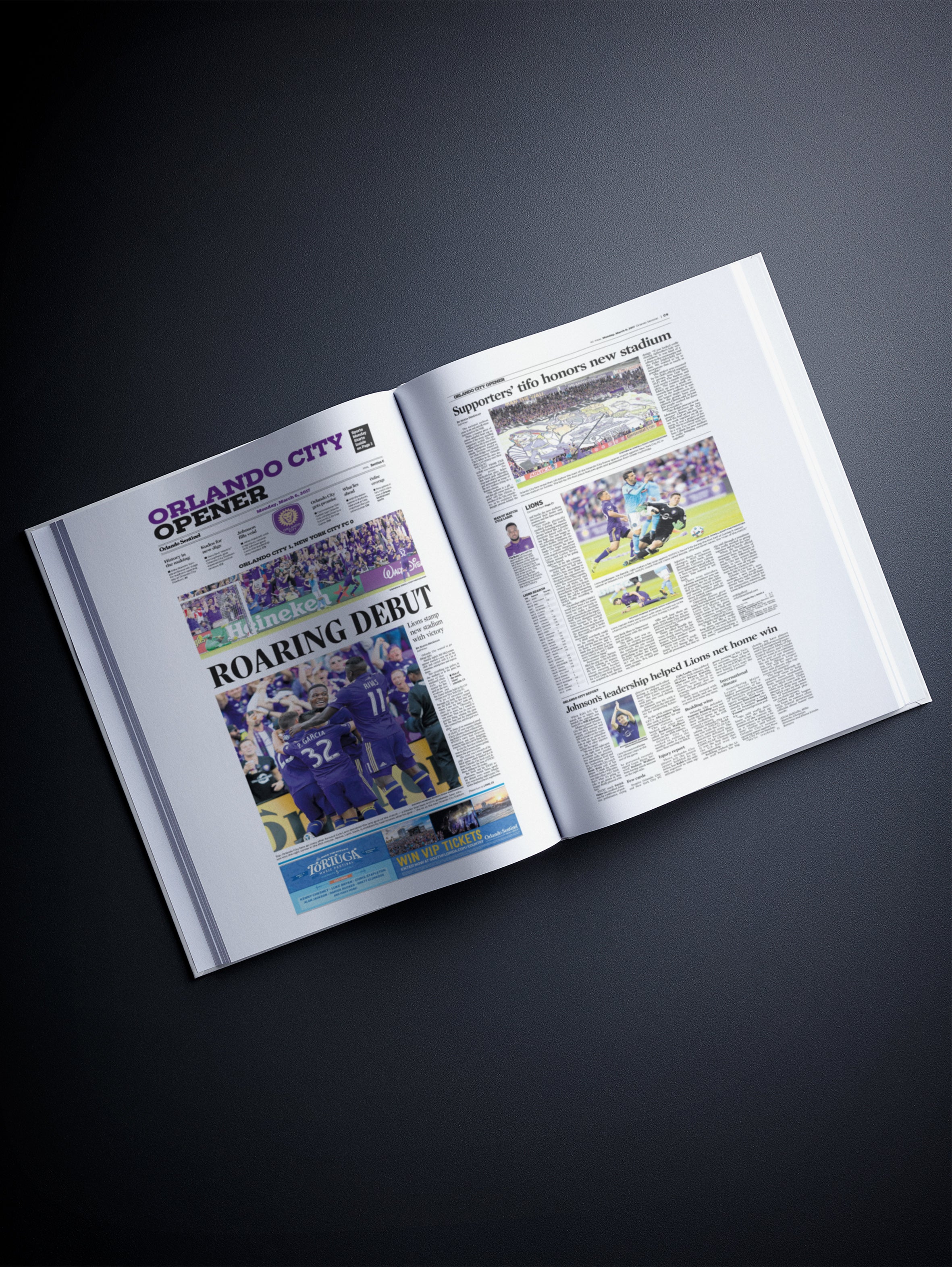 Orlando City SC Soccer History Book | Historic Newspapers